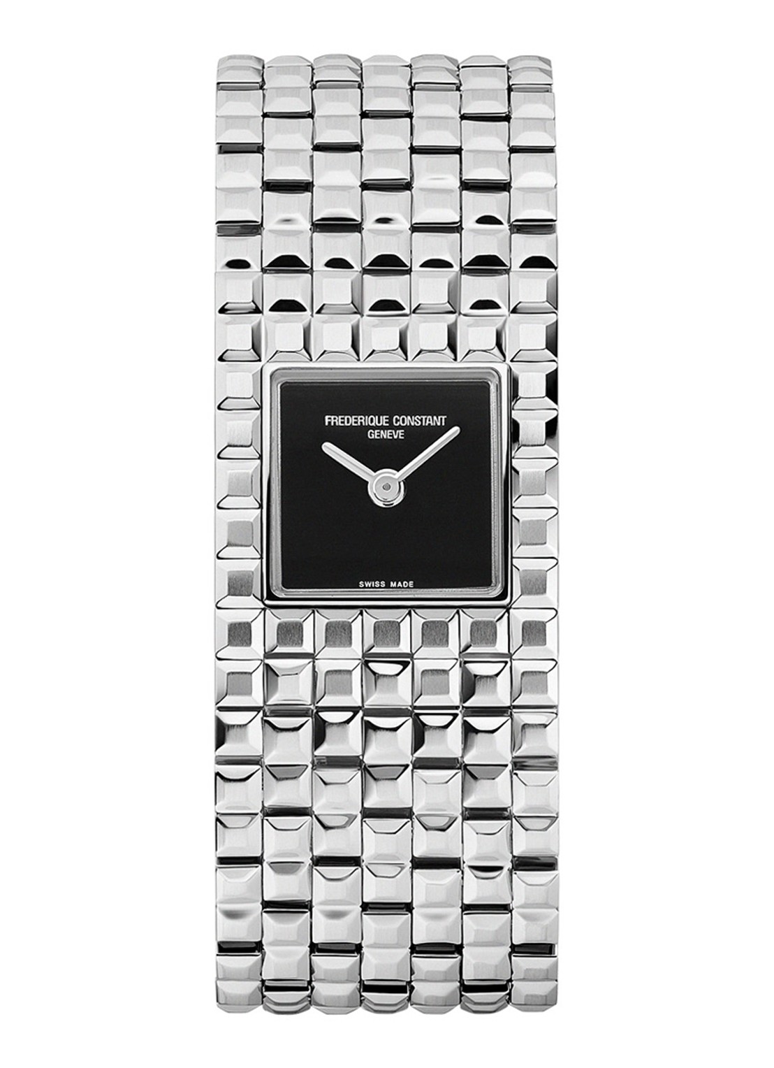 Frederique Constant Classics Manchette horloge FC-200ONB1MC6B - voorkant 3 zilver
