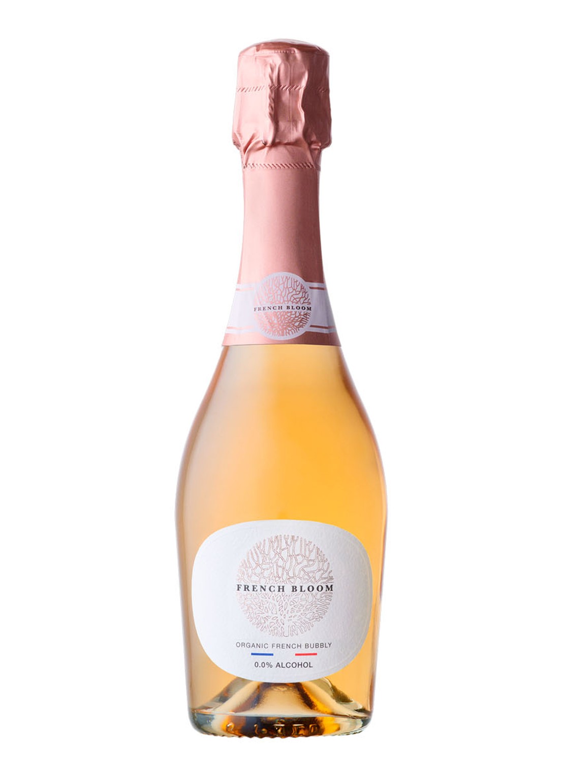 French Bloom Le Rosé alcoholvrije mousserende rosé wijn 375 ml - voorkant undefined