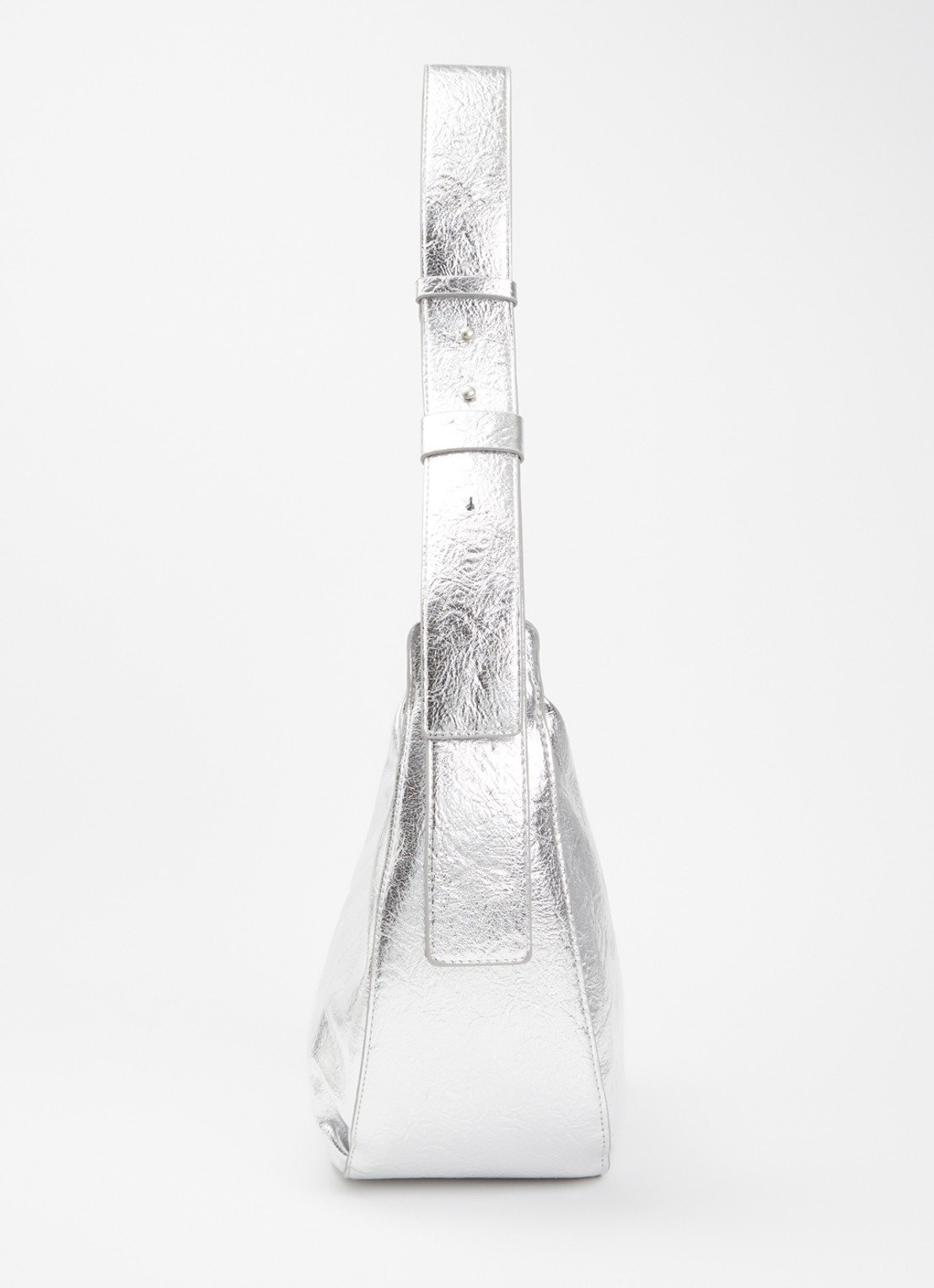 French Connection Crossbodytas met verstelbare schouderriem - detail 4 zilver