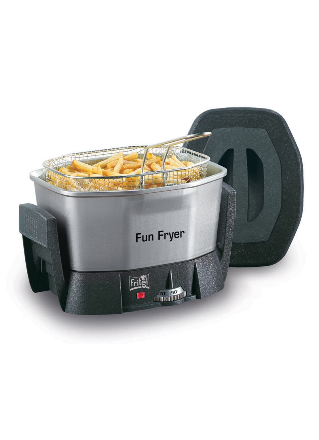 Fritel Fun Fryer FF 1200 141510 - voorkant zilver