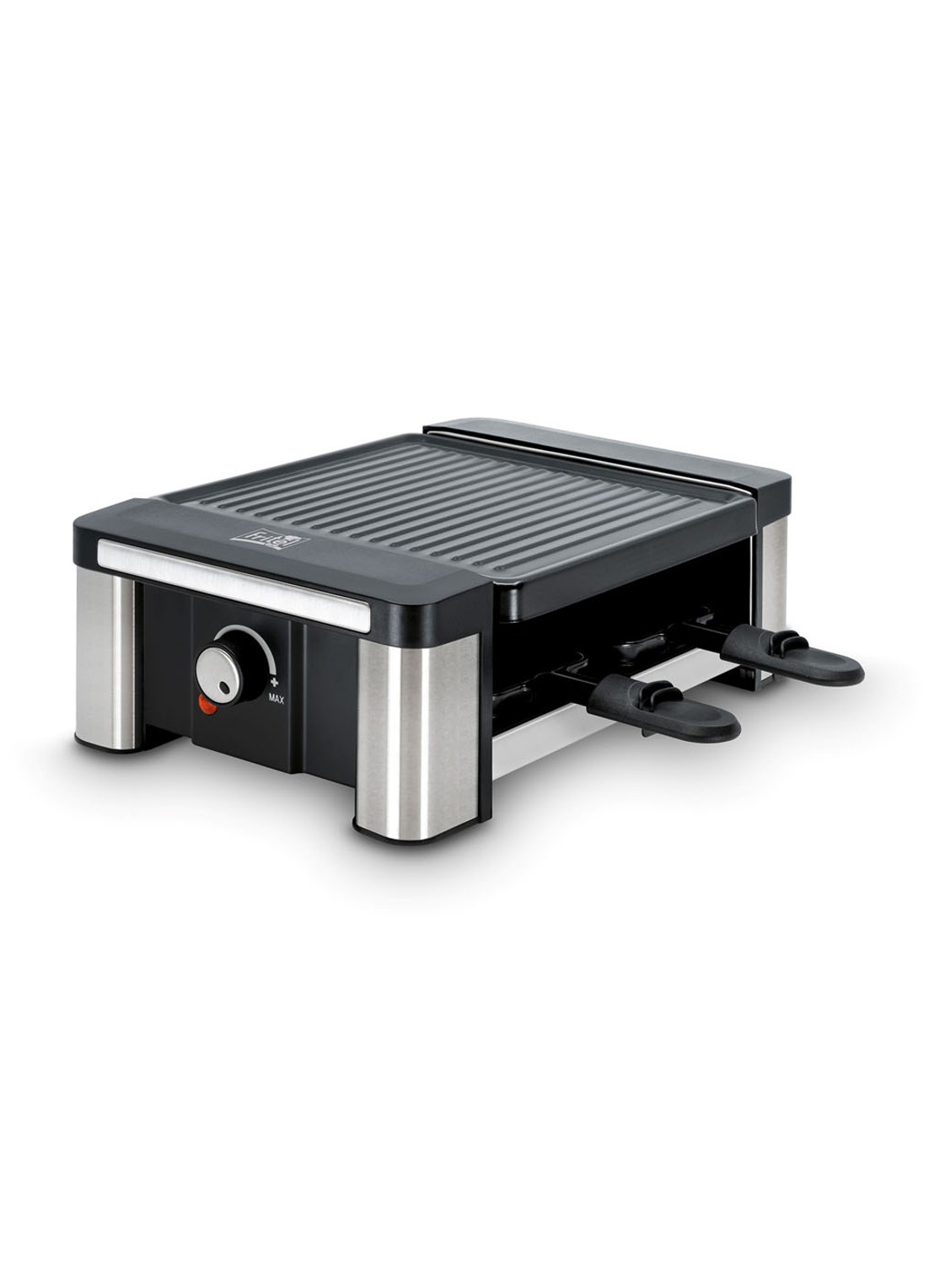 Fritel Raclette grill 32 x 21 cm RG2130 - voorkant 4 zwart