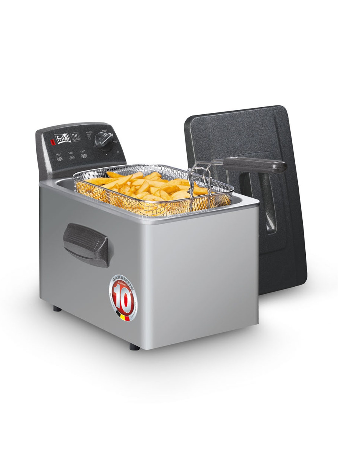 Fritel Turbo frituurpan SF4551 137141 - voorkant 3 zilver