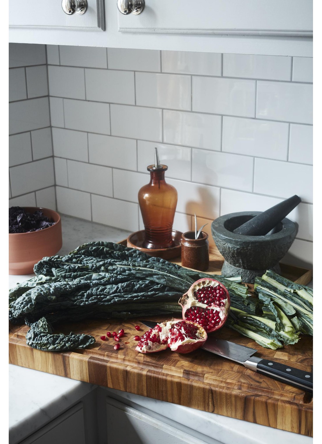 Fritz Hansen Dania dienblad 56 x 35 cm - achterkant bruin