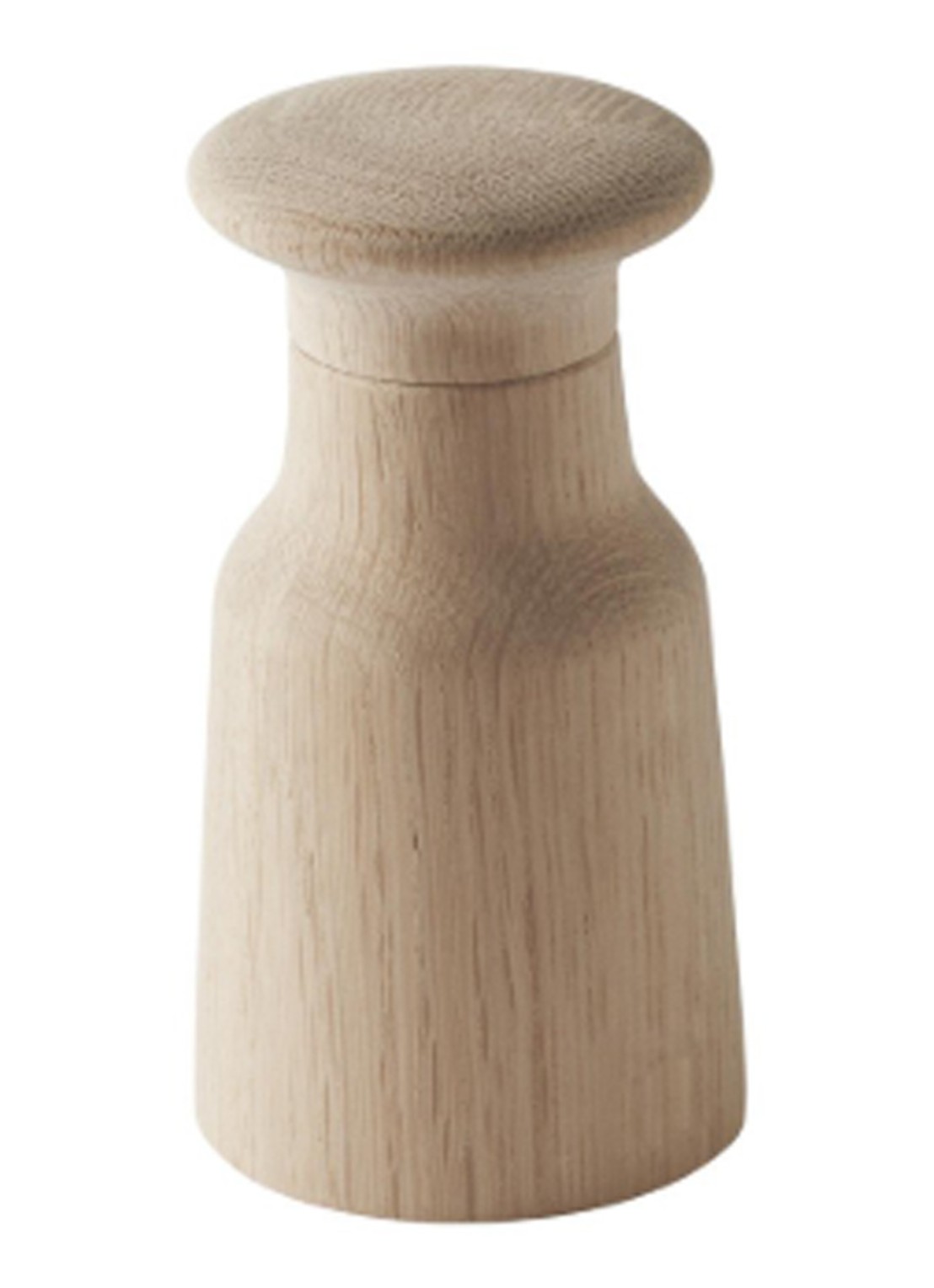 Fritz Hansen Hammer peper- en zoutmolen 12 cm - voorkant beige