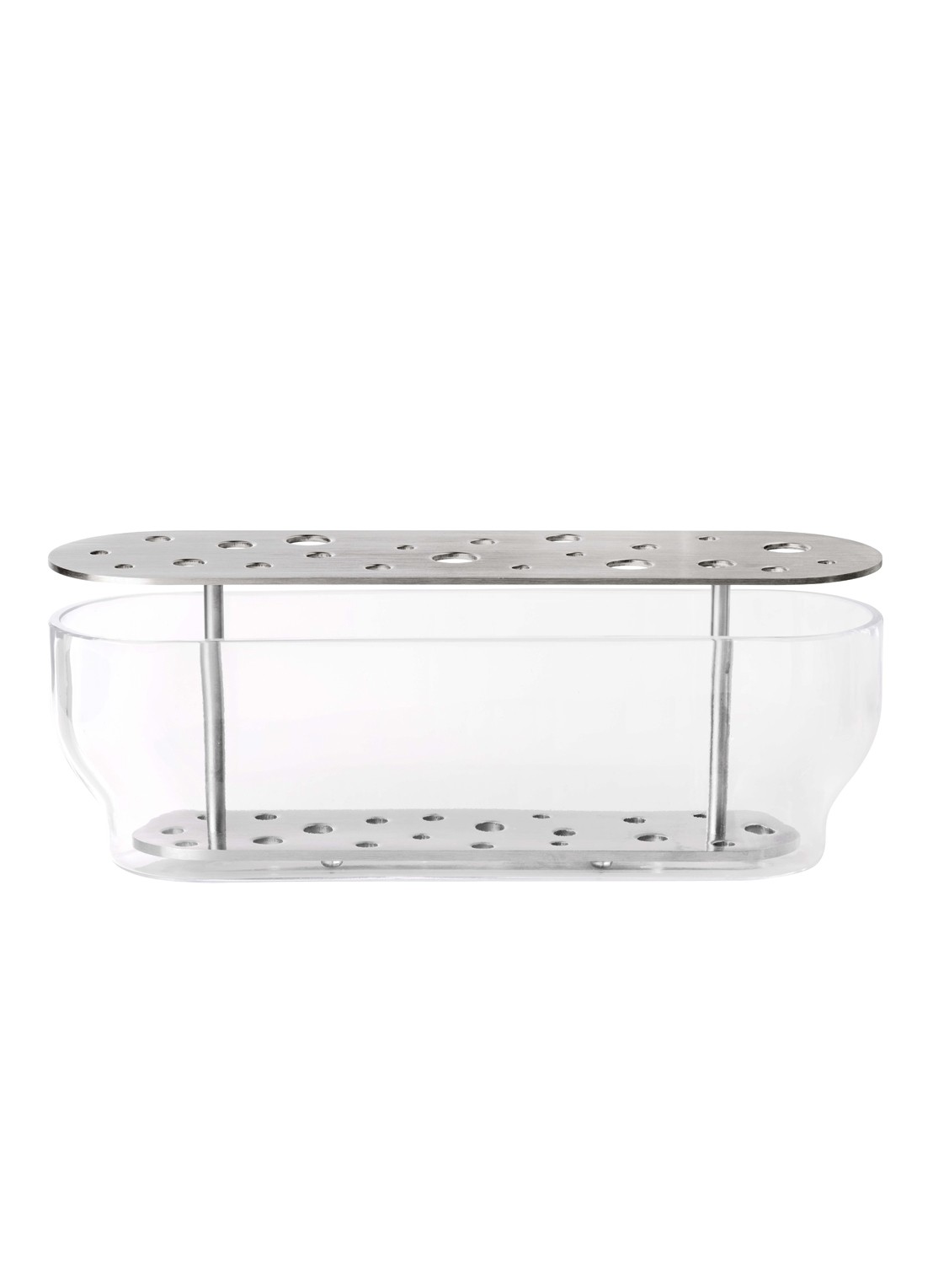 Fritz Hansen Ikebana vaas 35,5 cm - achterkant transparant