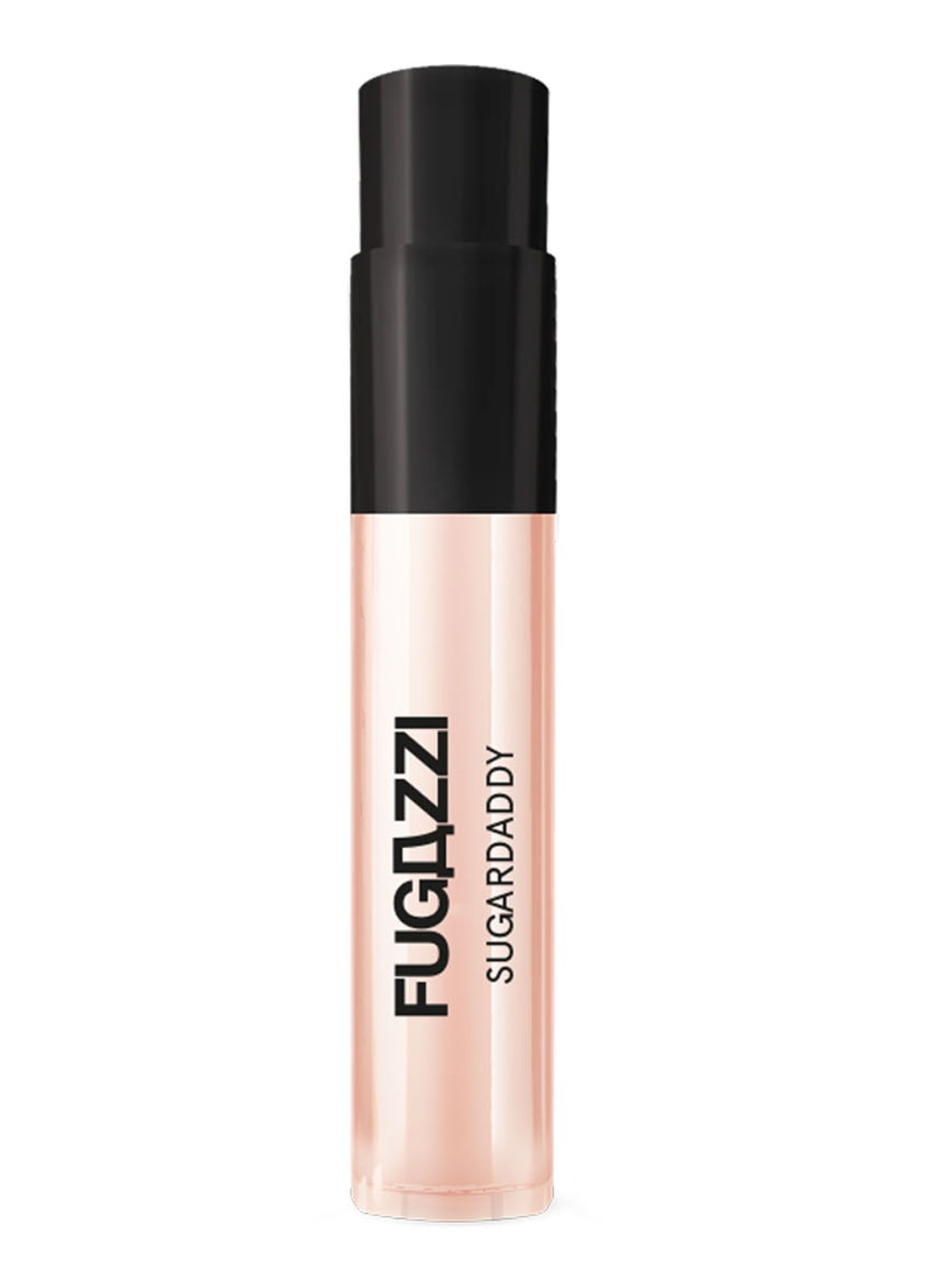 Fugazzi Sugardaddy Extrait de Parfum - travel size - voorkant beige