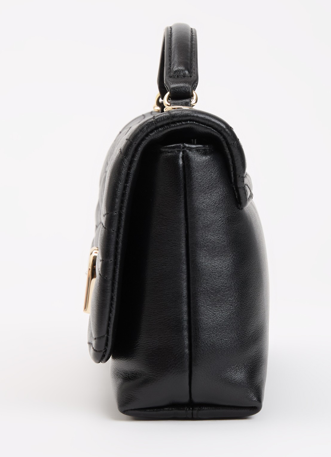 FURLA 1927 Mini crossbodytas van leer - detail 3 zwart