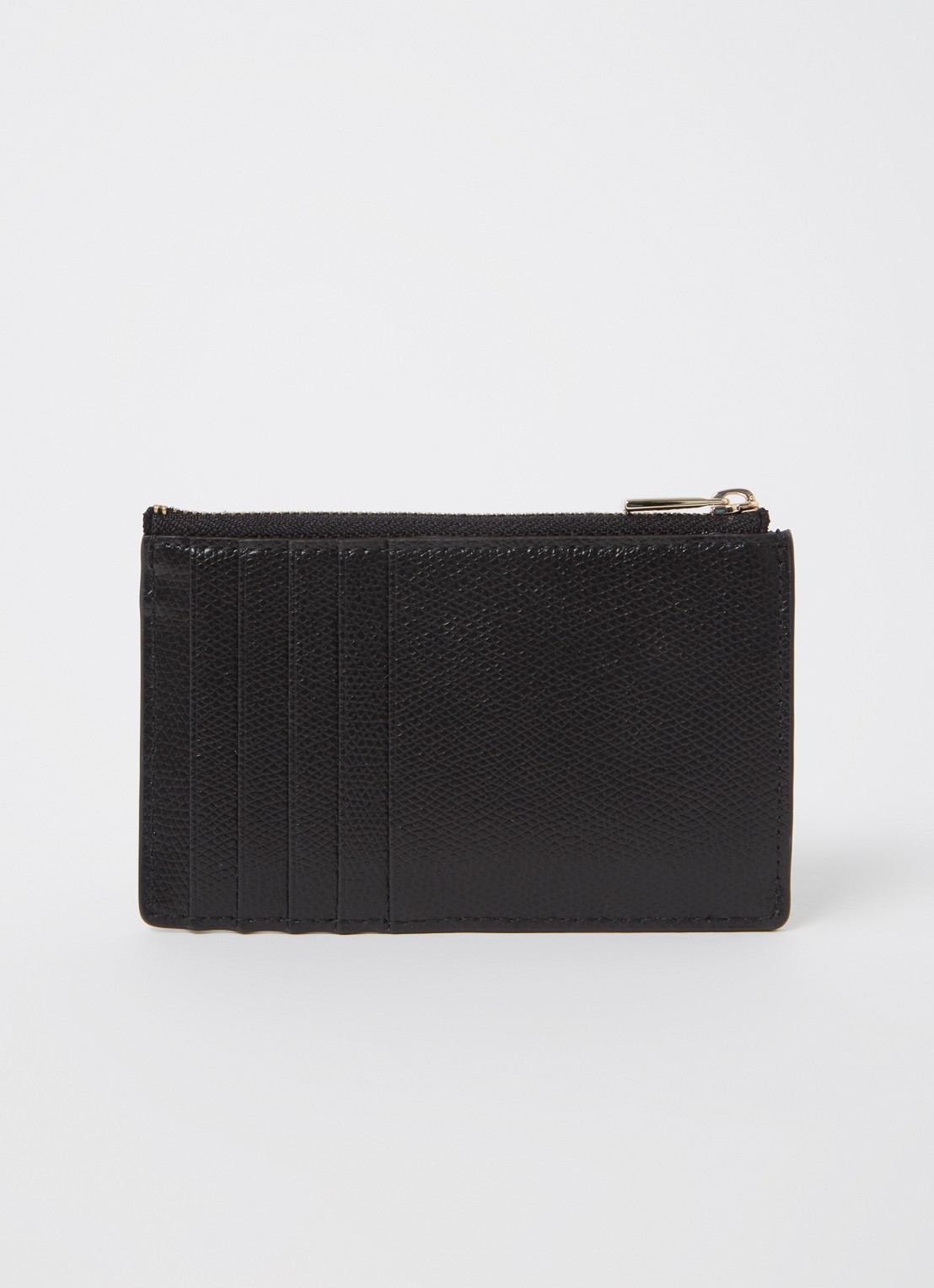 FURLA Camelia M pasjeshouder van leer - detail zwart
