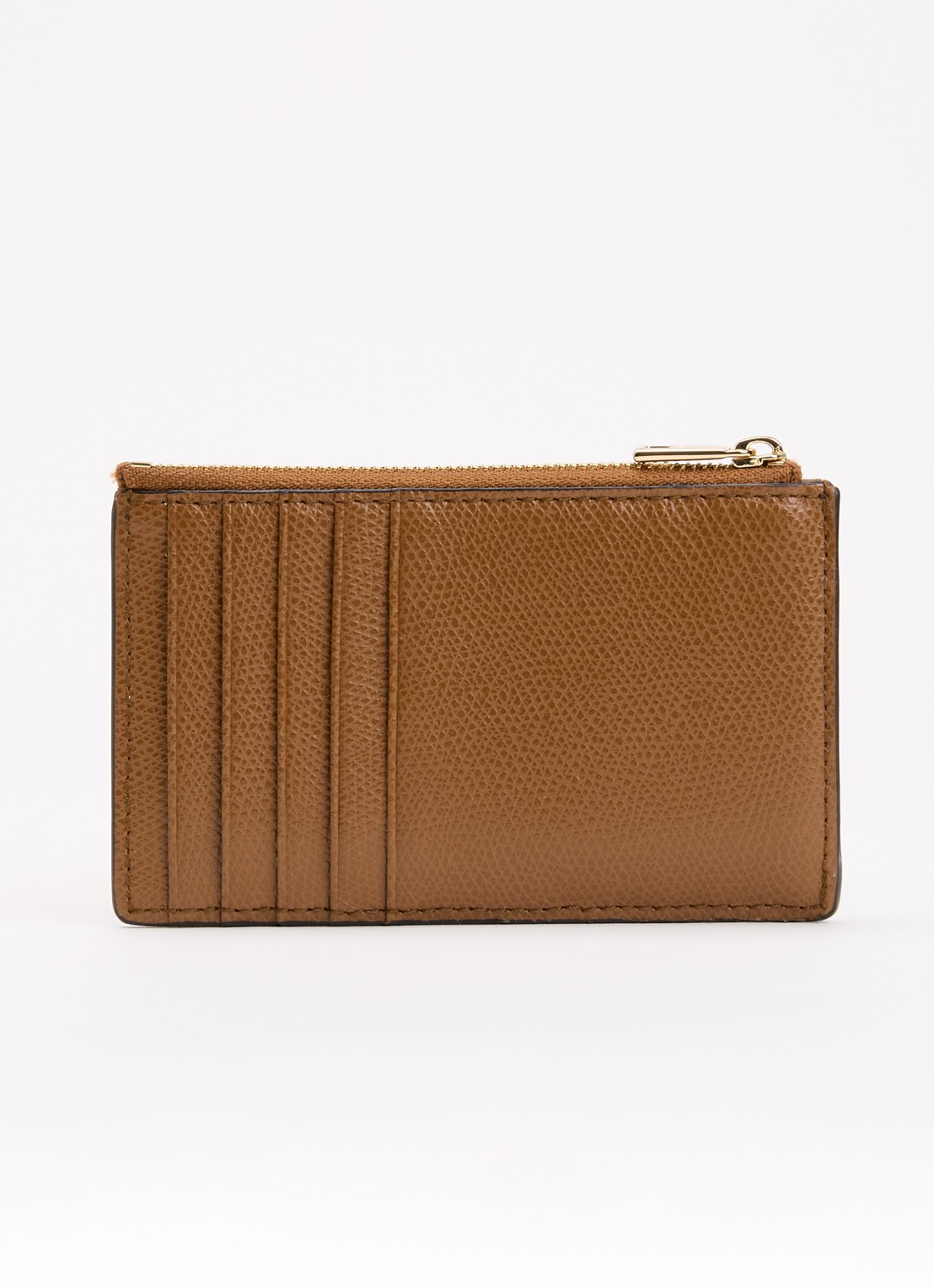 FURLA Camelia M pasjeshouder van leer - achterkant 3 cognac