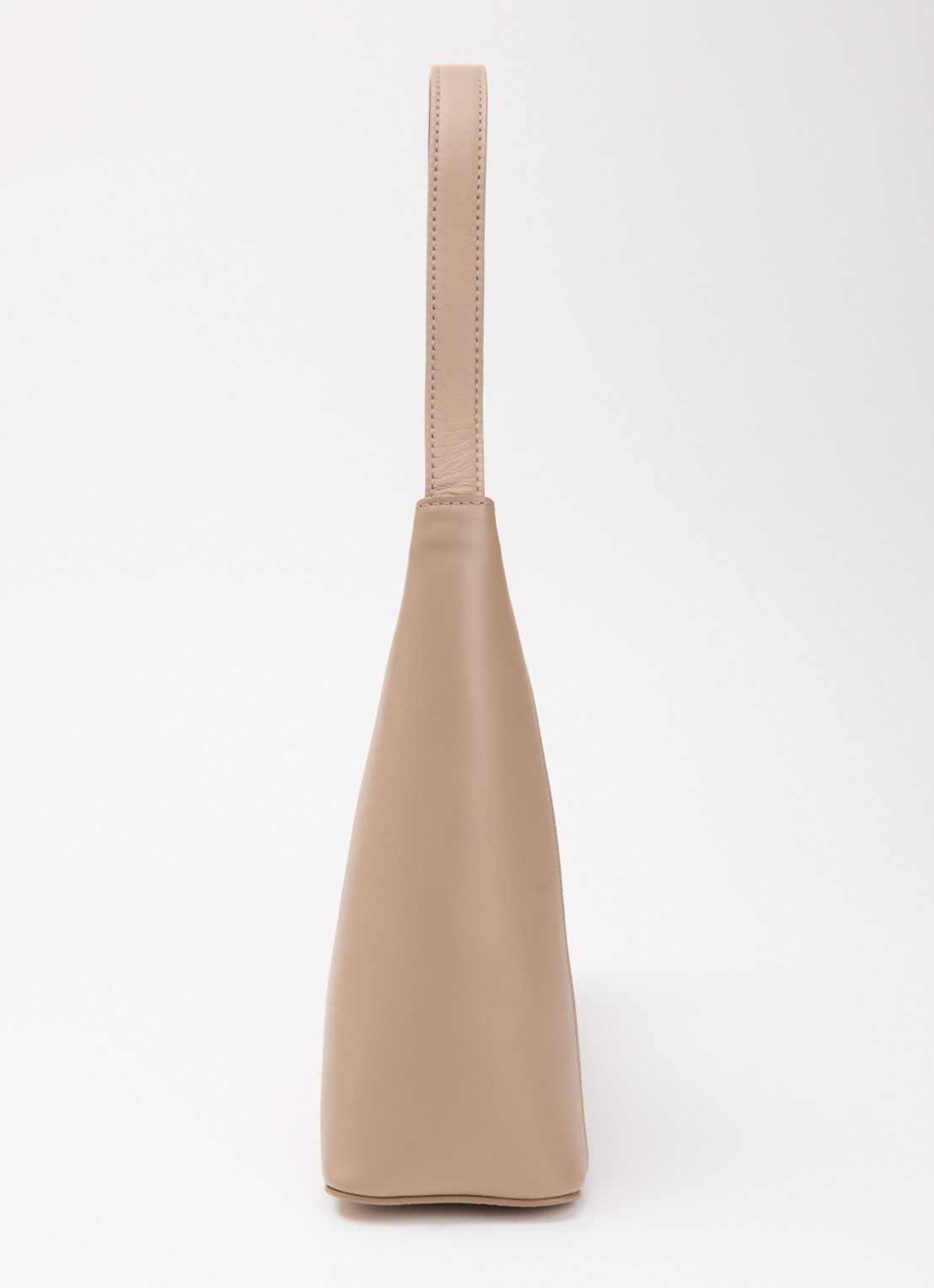 FURLA Diamante S schoudertas van leer - detail 4 lichtbruin