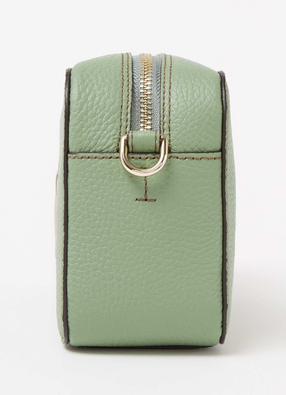 FURLA Primula S crossbodytas van leer - detail 2 groen