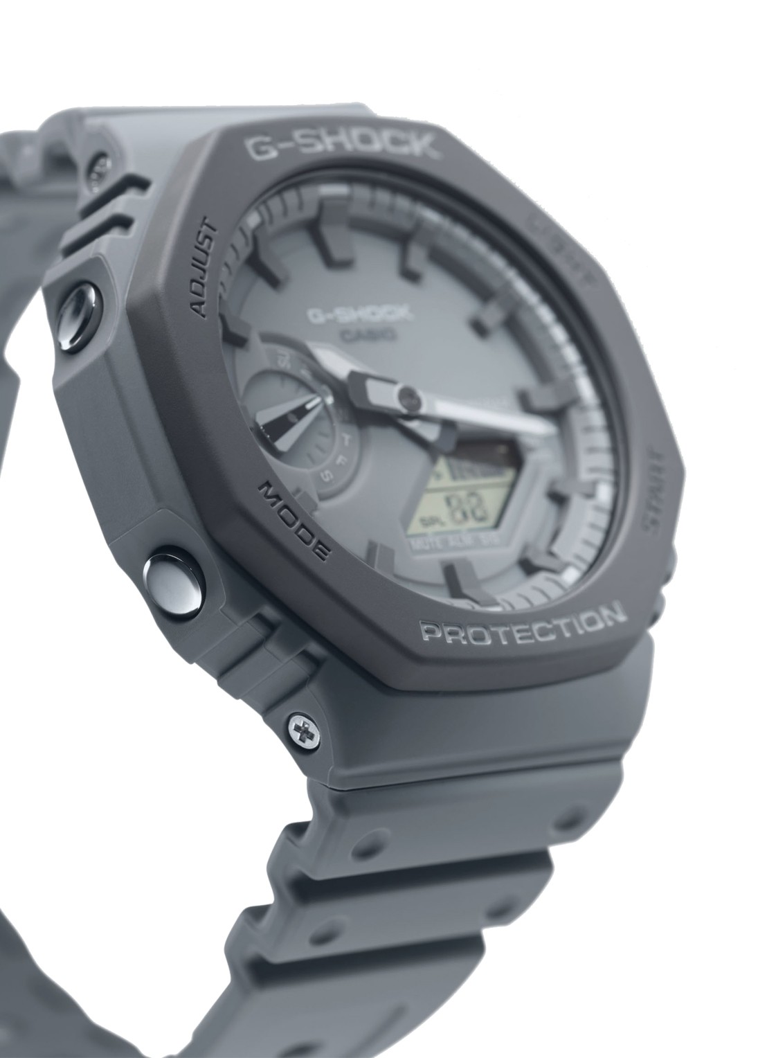 G-Shock Classic horloge GA-2110ET-8AER - detail 5 grijs