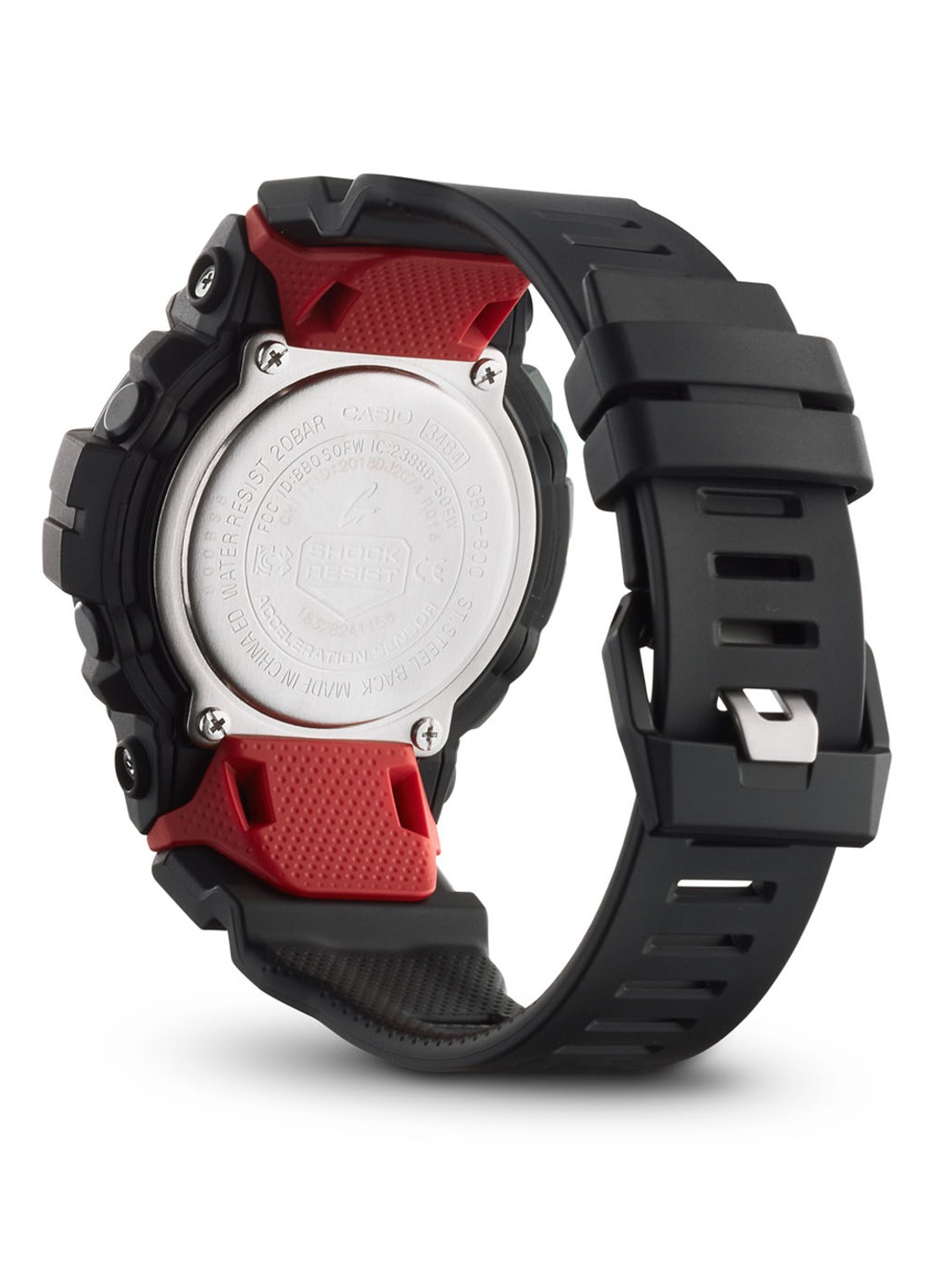 G-Shock Horloge GBD-800-1ER - detail 3 zwart