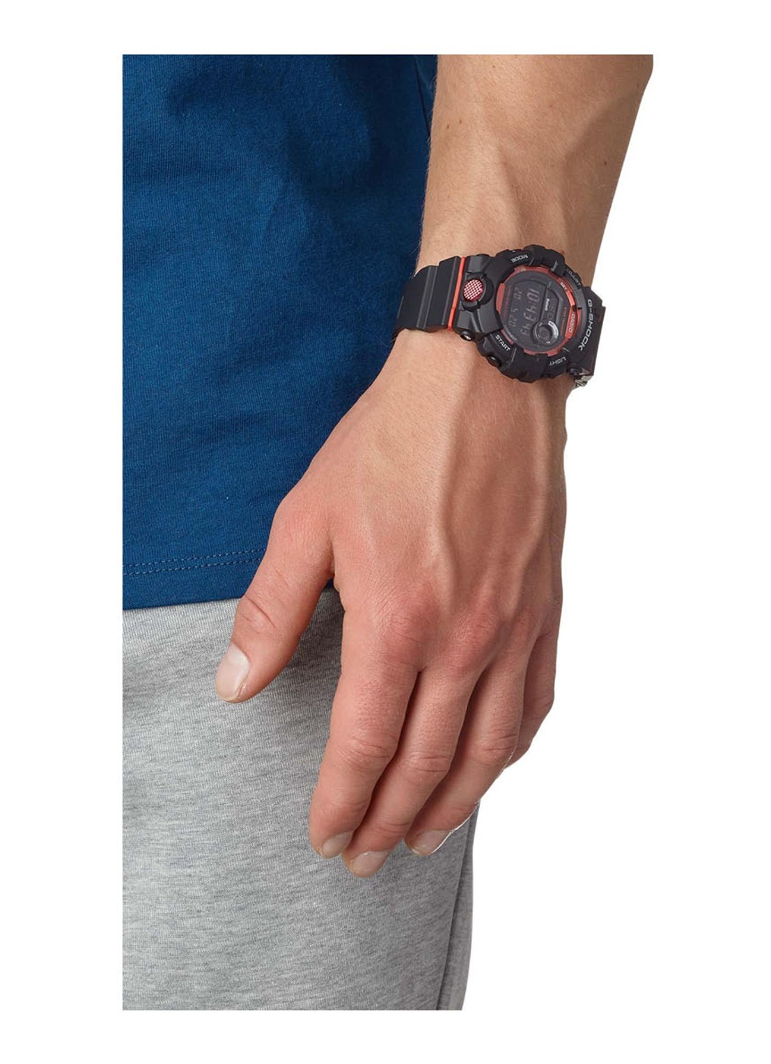 G-Shock Horloge GBD-800-1ER - voorkant 2 zwart