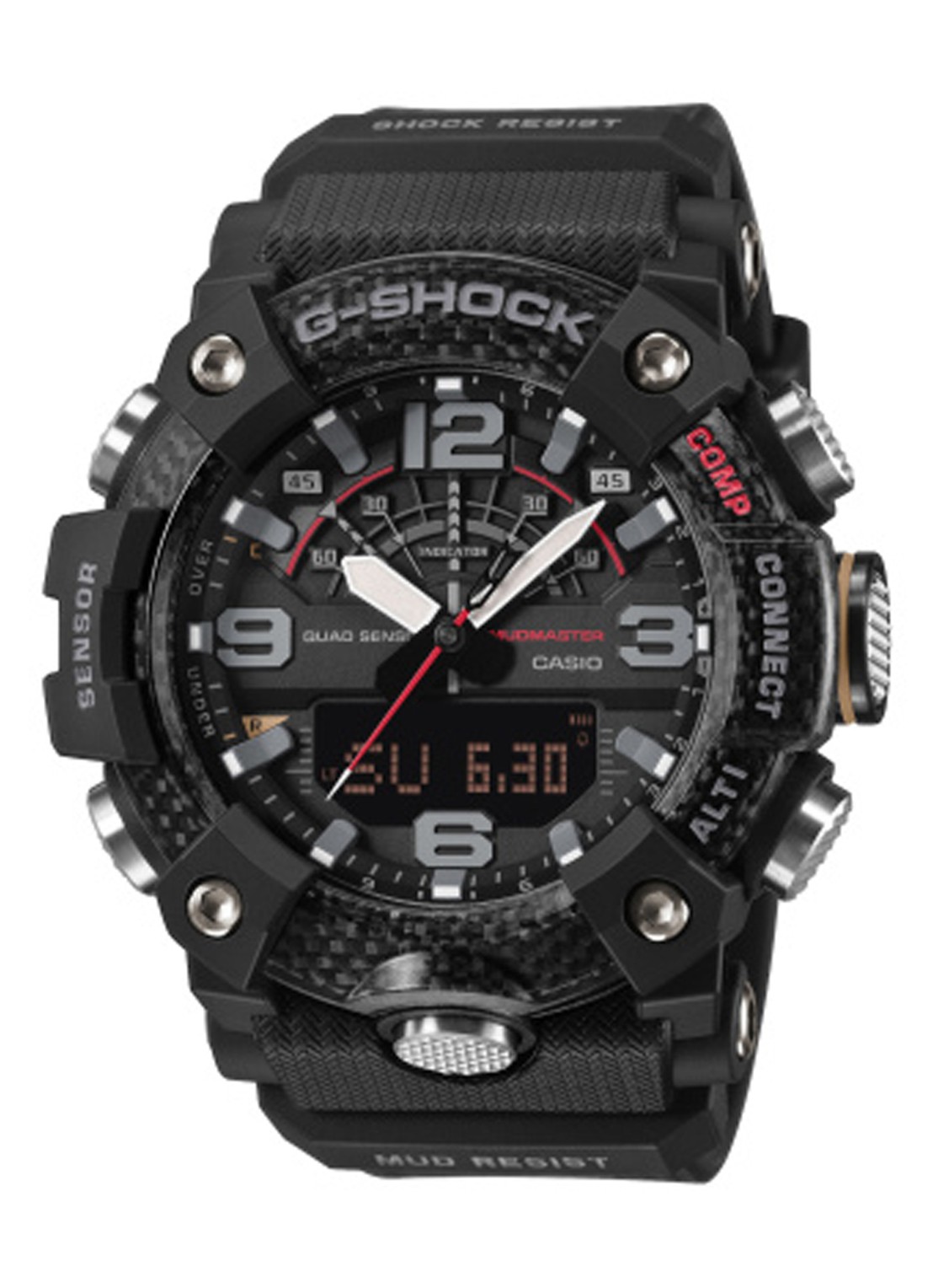 G-Shock Mudmaster horloge GG-B100X-1AER - voorkant zwart