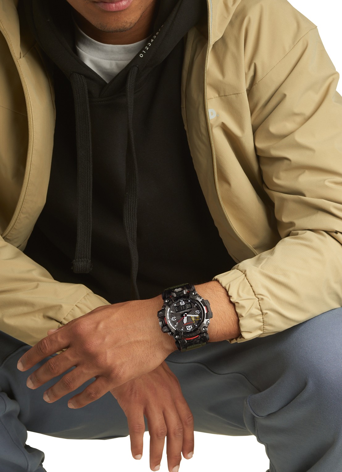 G-Shock Mudmaster horloge GWG-2000-1A3ER - detail 3 zwart