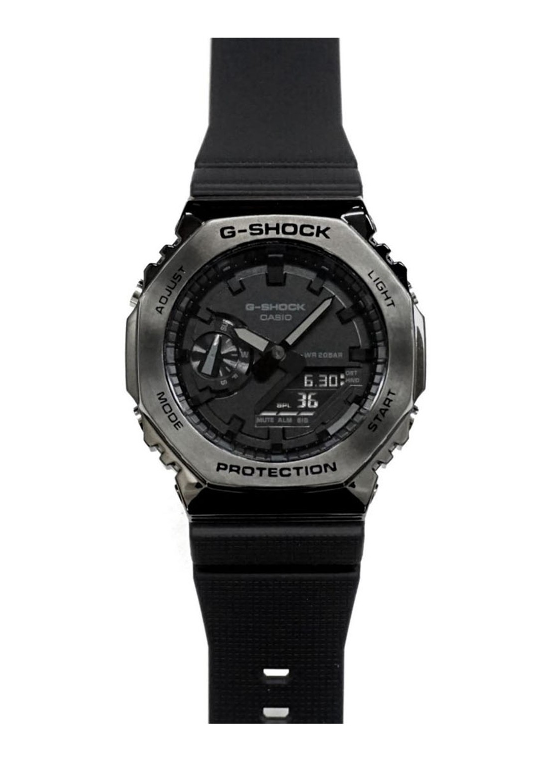 G-Shock Vintage Iconic horloge A1000MG-9EF - detail grijs