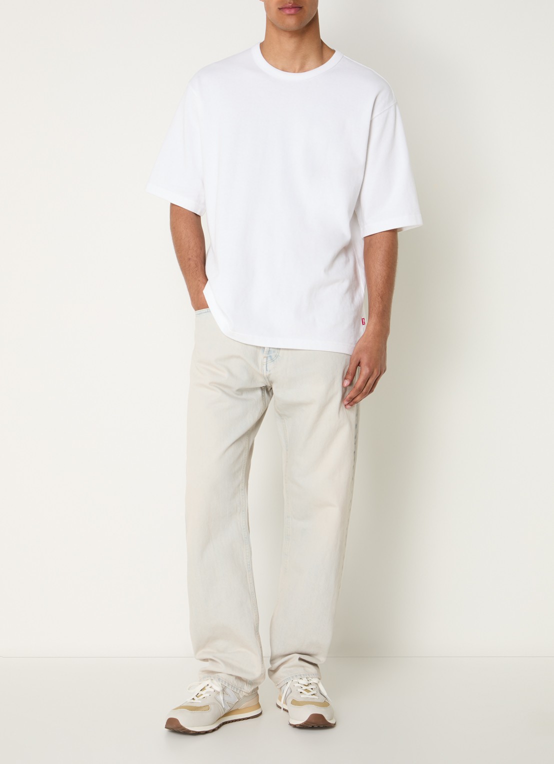 G-Star RAW Dakota loose fit jeans met gekleurde wassing - voorkant 3 beige