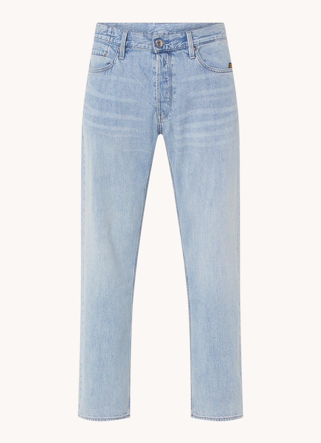 G-Star RAW Dakota straight leg jeans met lichte wassing - voorkant indigo