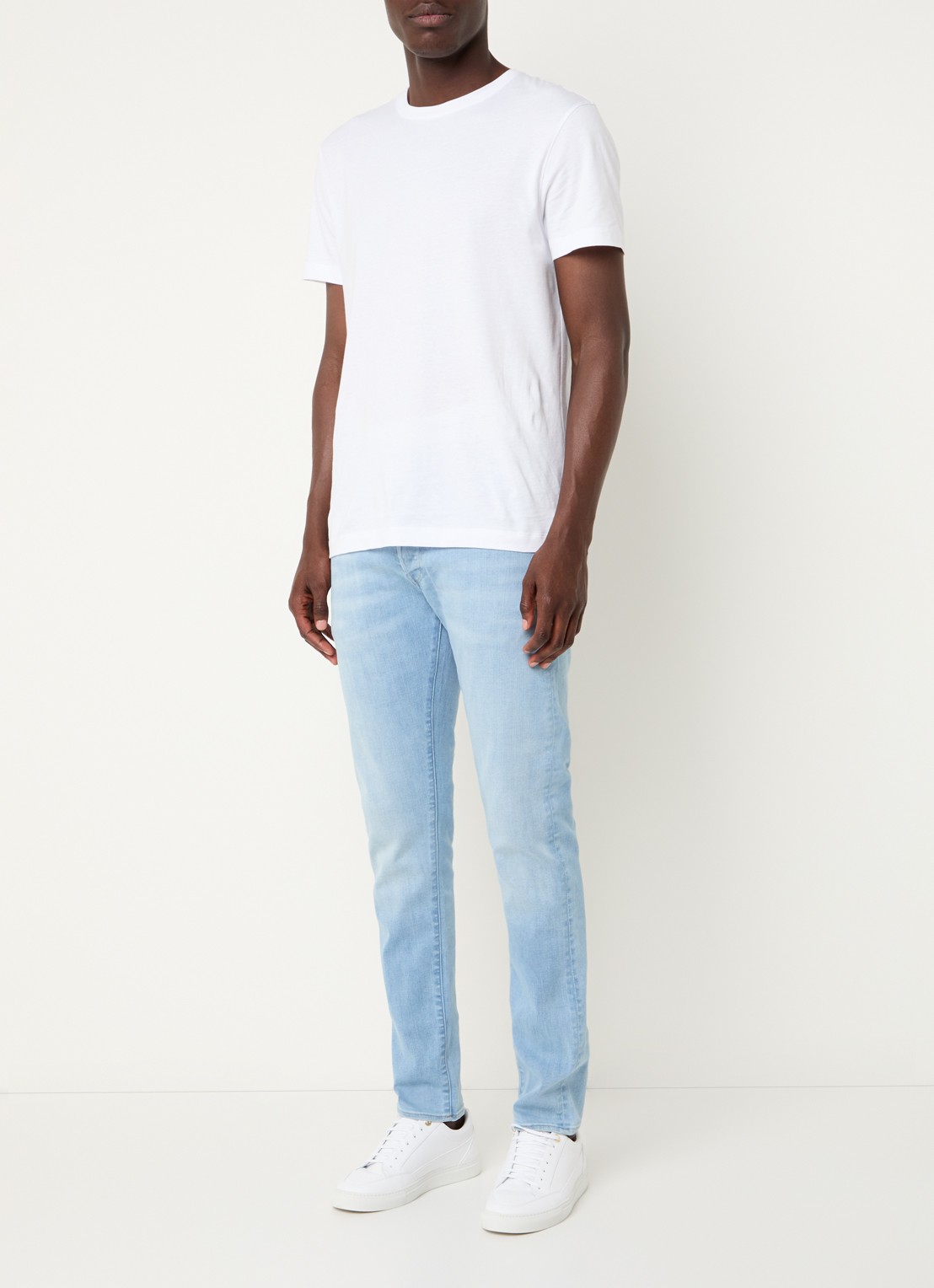 G-Star RAW G-Star 3301 Slim - voorkant 4 lichtblauw