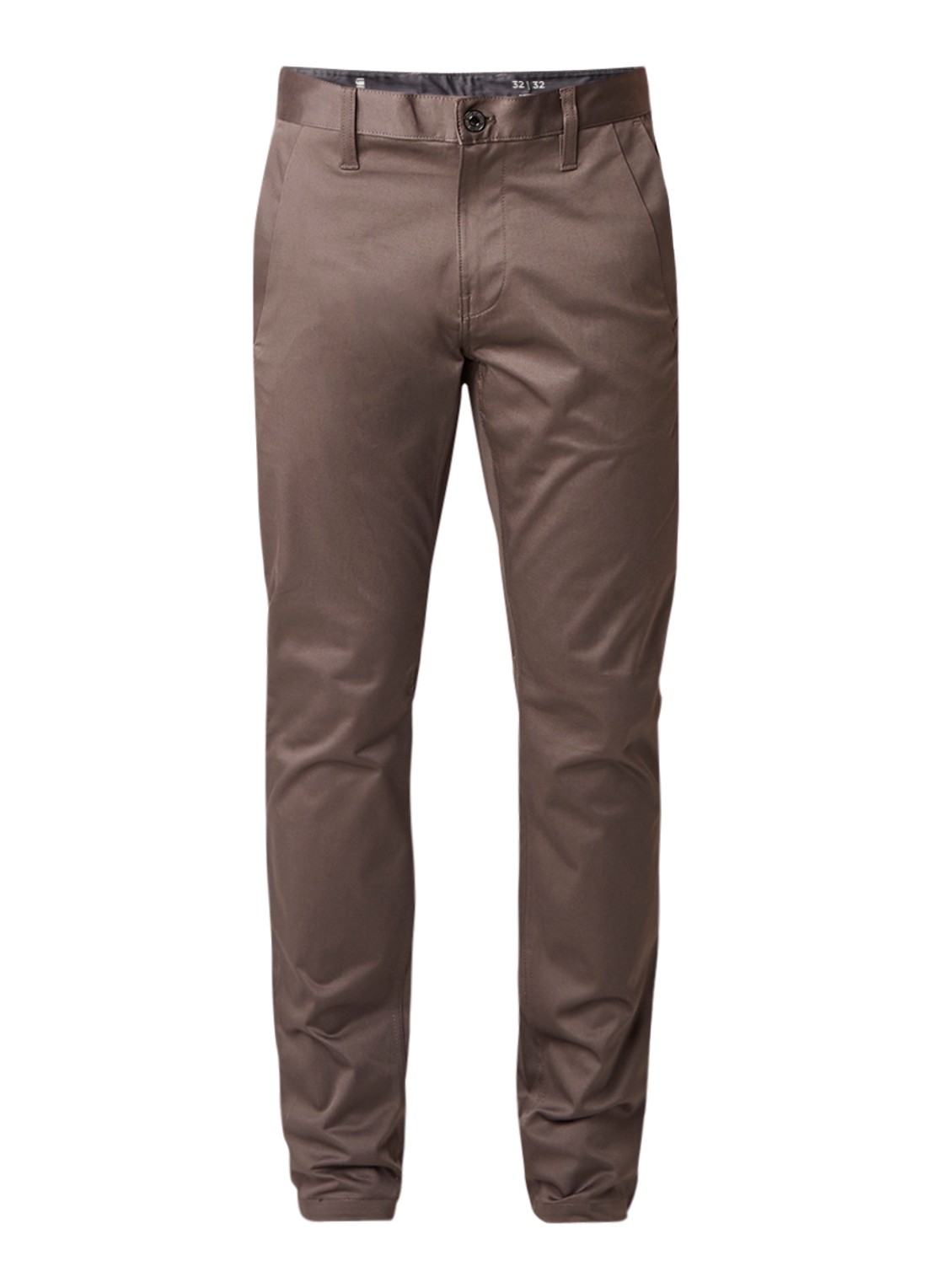 G-Star RAW G-Star RAW Bronson regular fit chino in katoenblend - voorkant 4 grijs