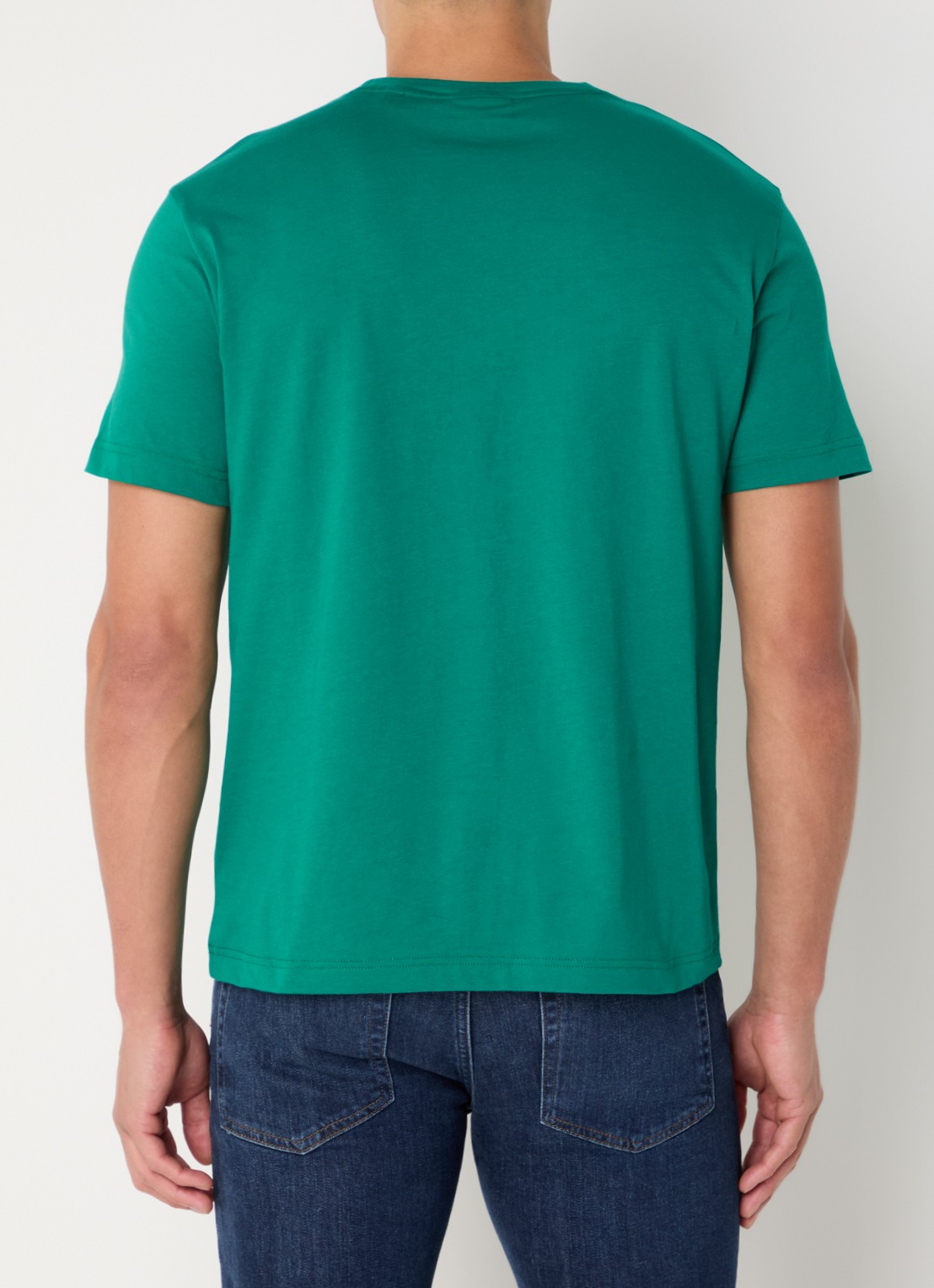Gant College G T-shirt met logoprint - achterkant 3 groen