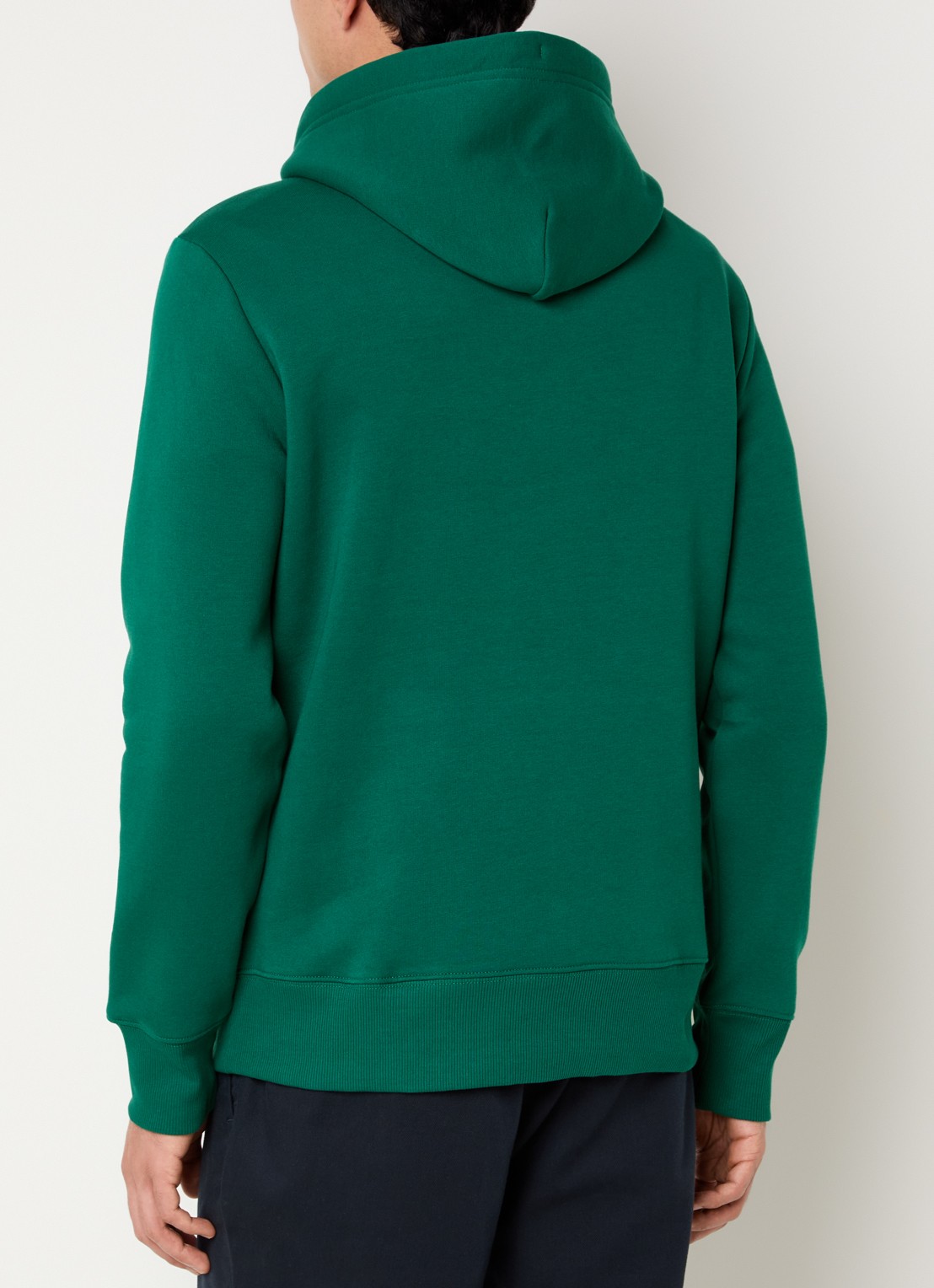 Gant Hoodie met logoprint - achterkant 5 groen