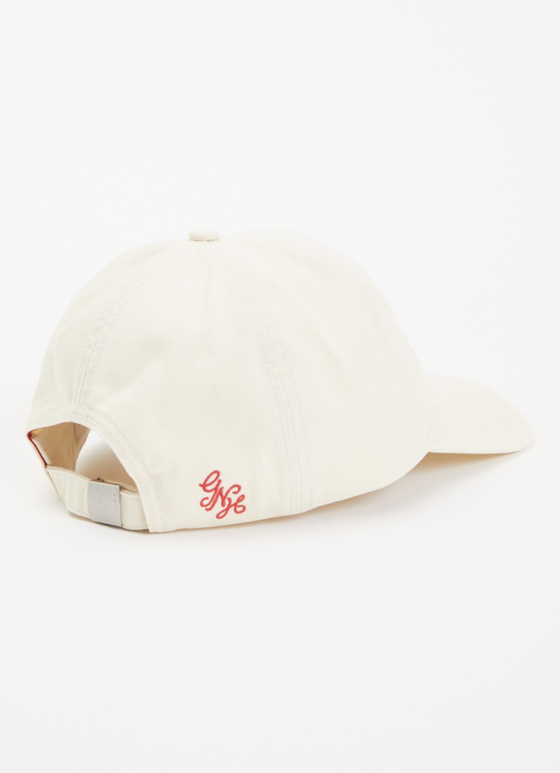 Gant Pet met borduring - detail 2 creme
