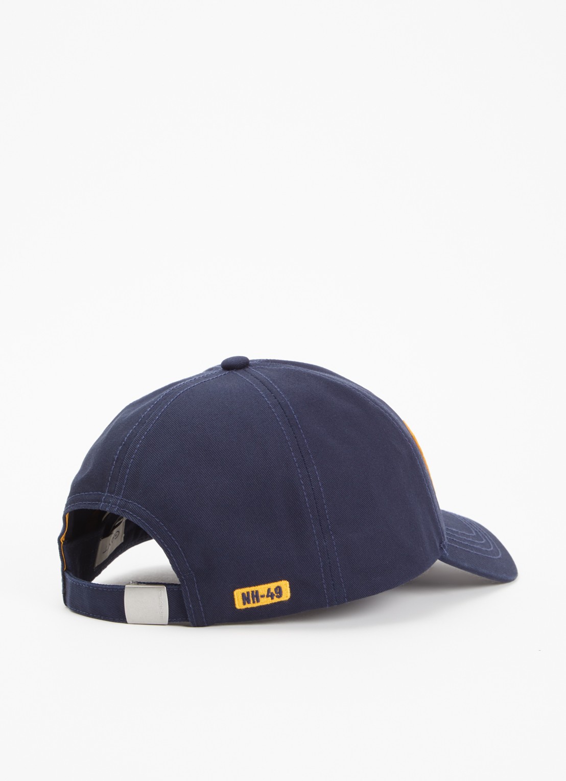 Gant Pet met logoborduring - detail blauw