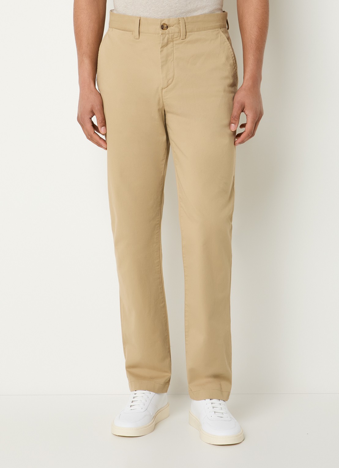 Gant Regular fit chino met steekzakken - detail 4 camel