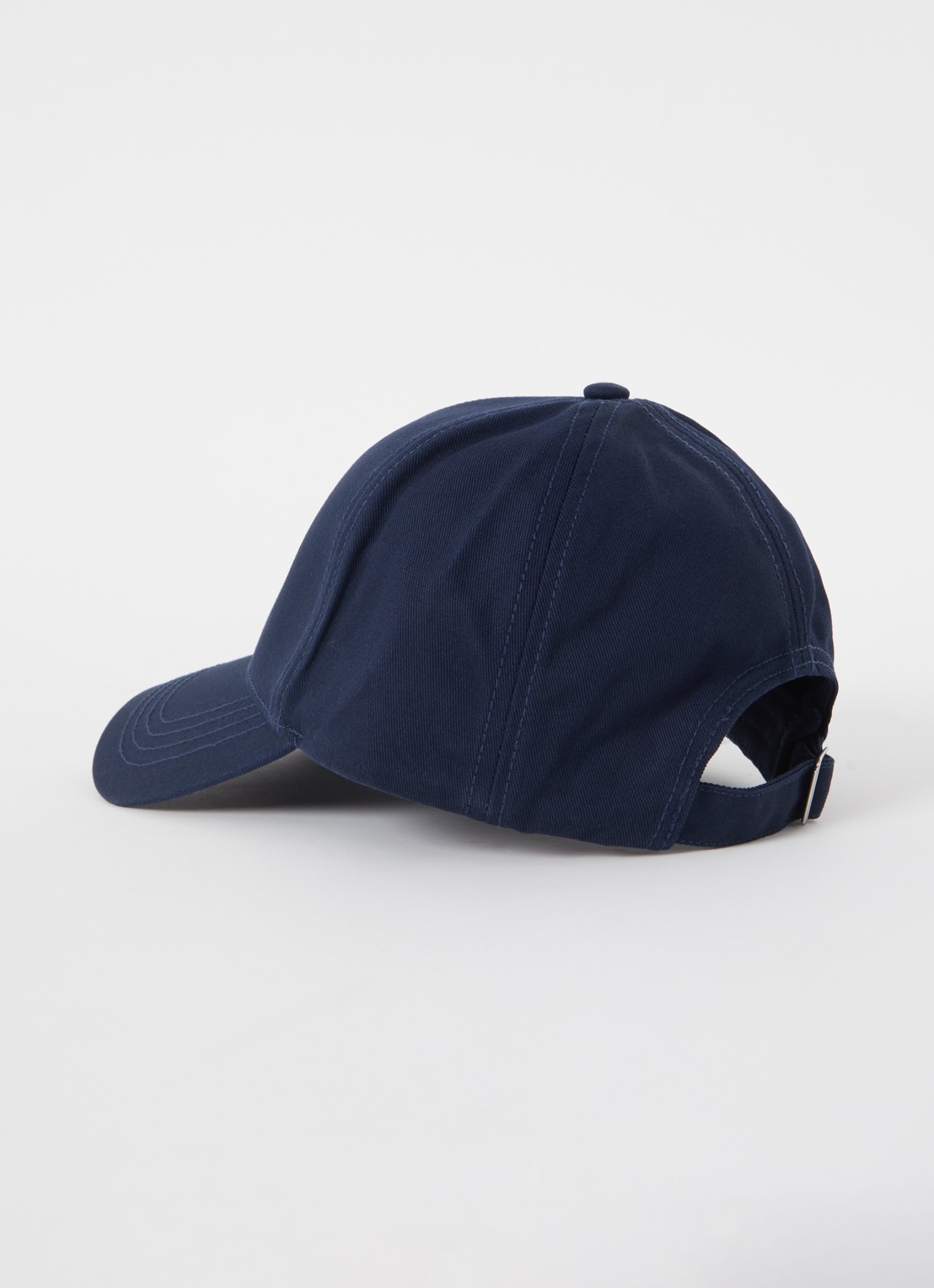 Gant Shield pet met logoborduring - detail indigo
