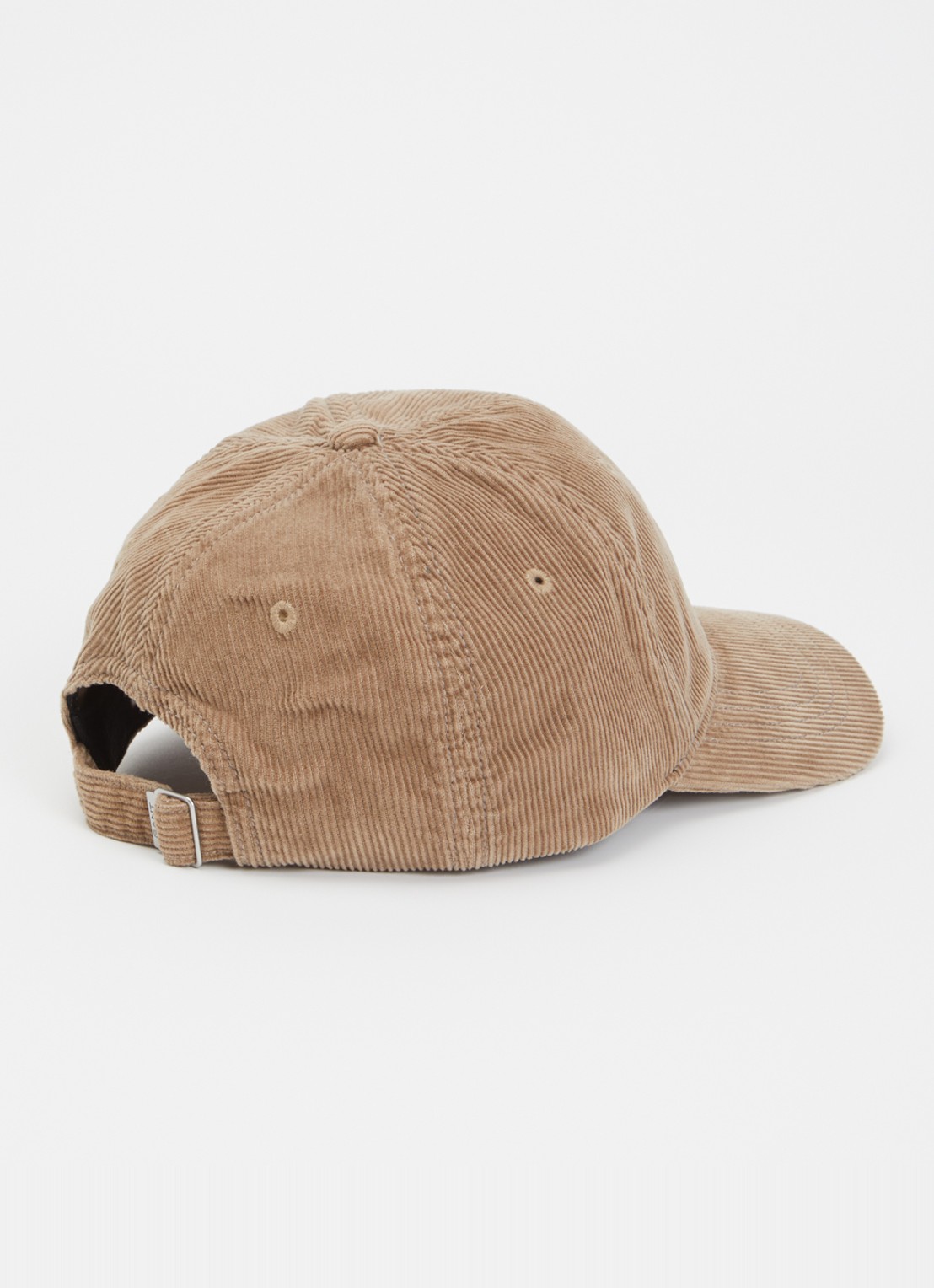 Gant Shield pet met  van corduroy met logoborduring - detail 2 lichtbruin