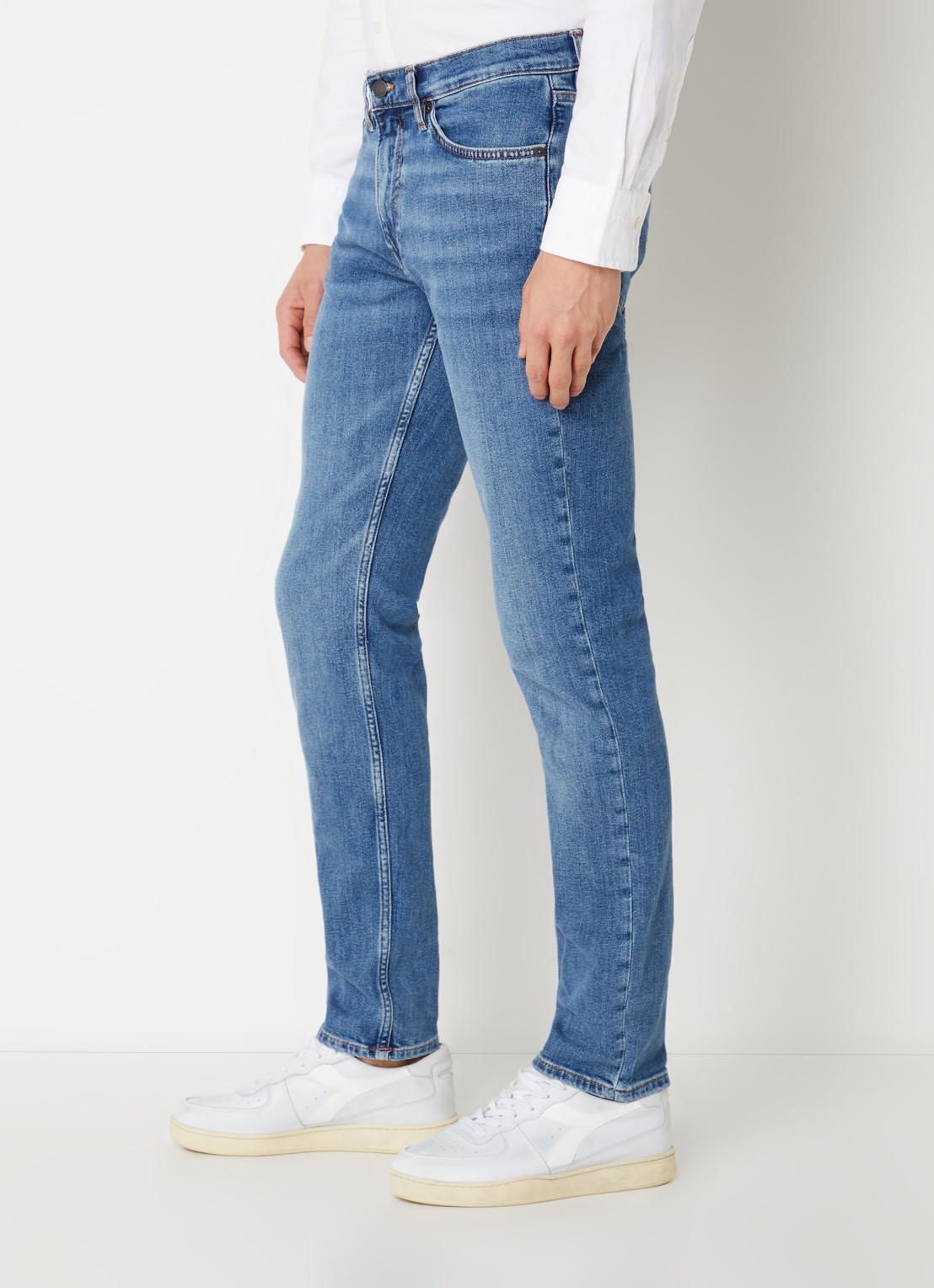 Gant Slim fit jeans met steekzakken - detail 3 jeans