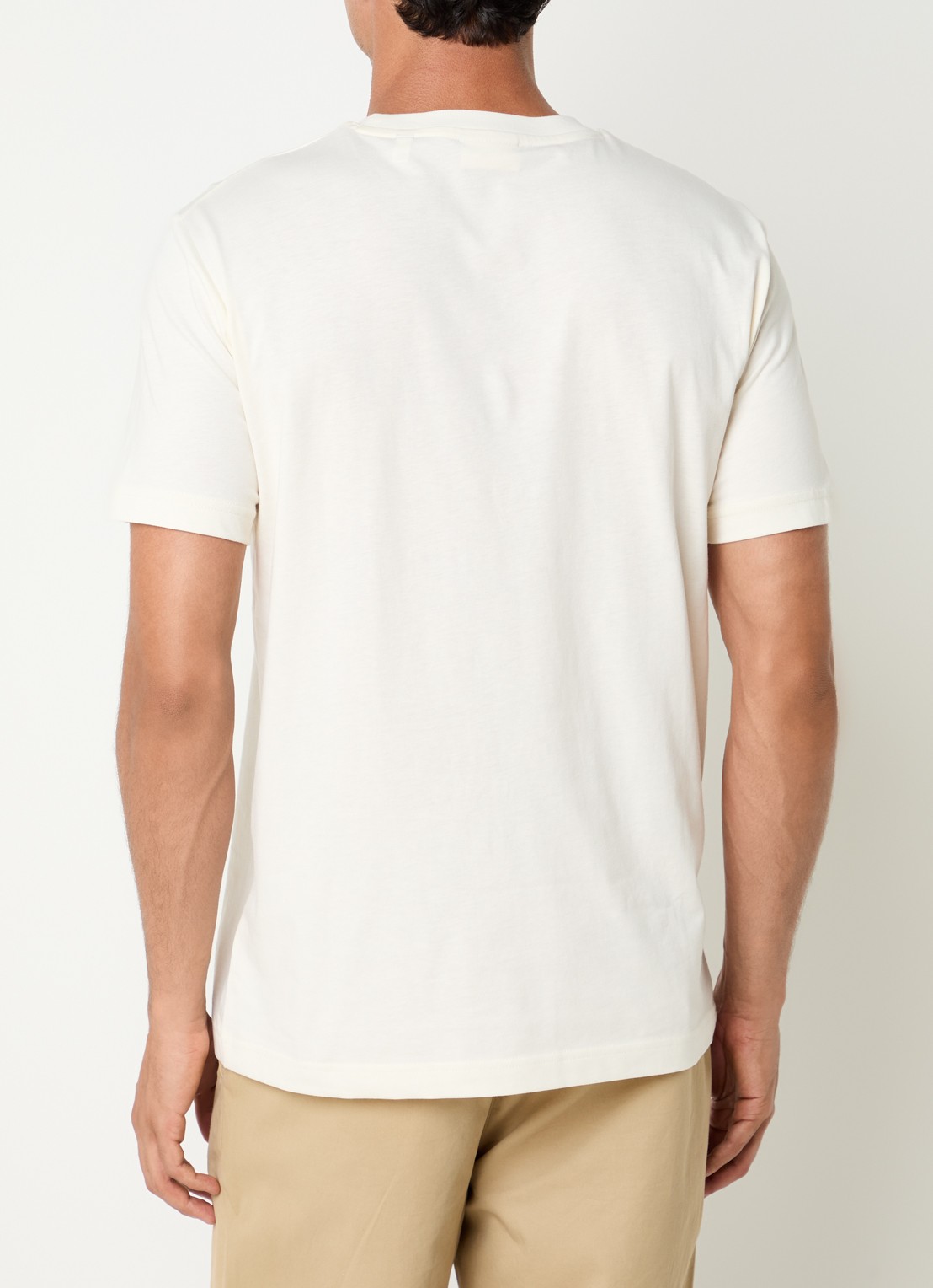Gant T-shirt met print - achterkant gebroken wit