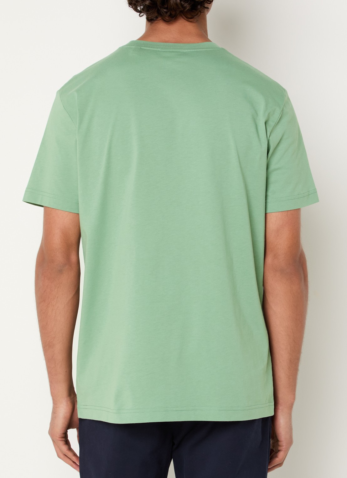 Gant T-shirt met print - achterkant 4 lichtgroen