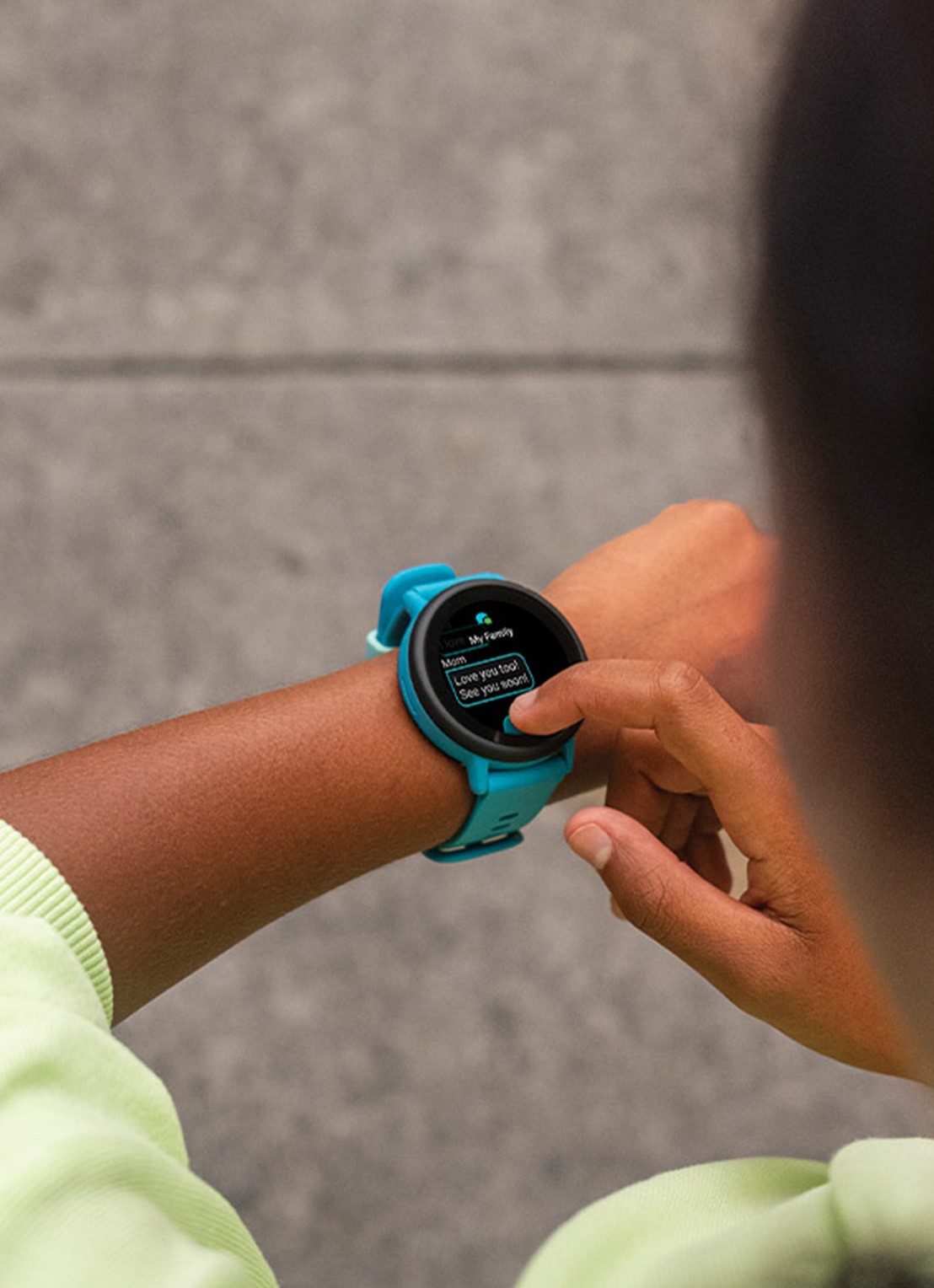 Garmin Bounce 2 smartwatch  - voorkant 7 antraciet