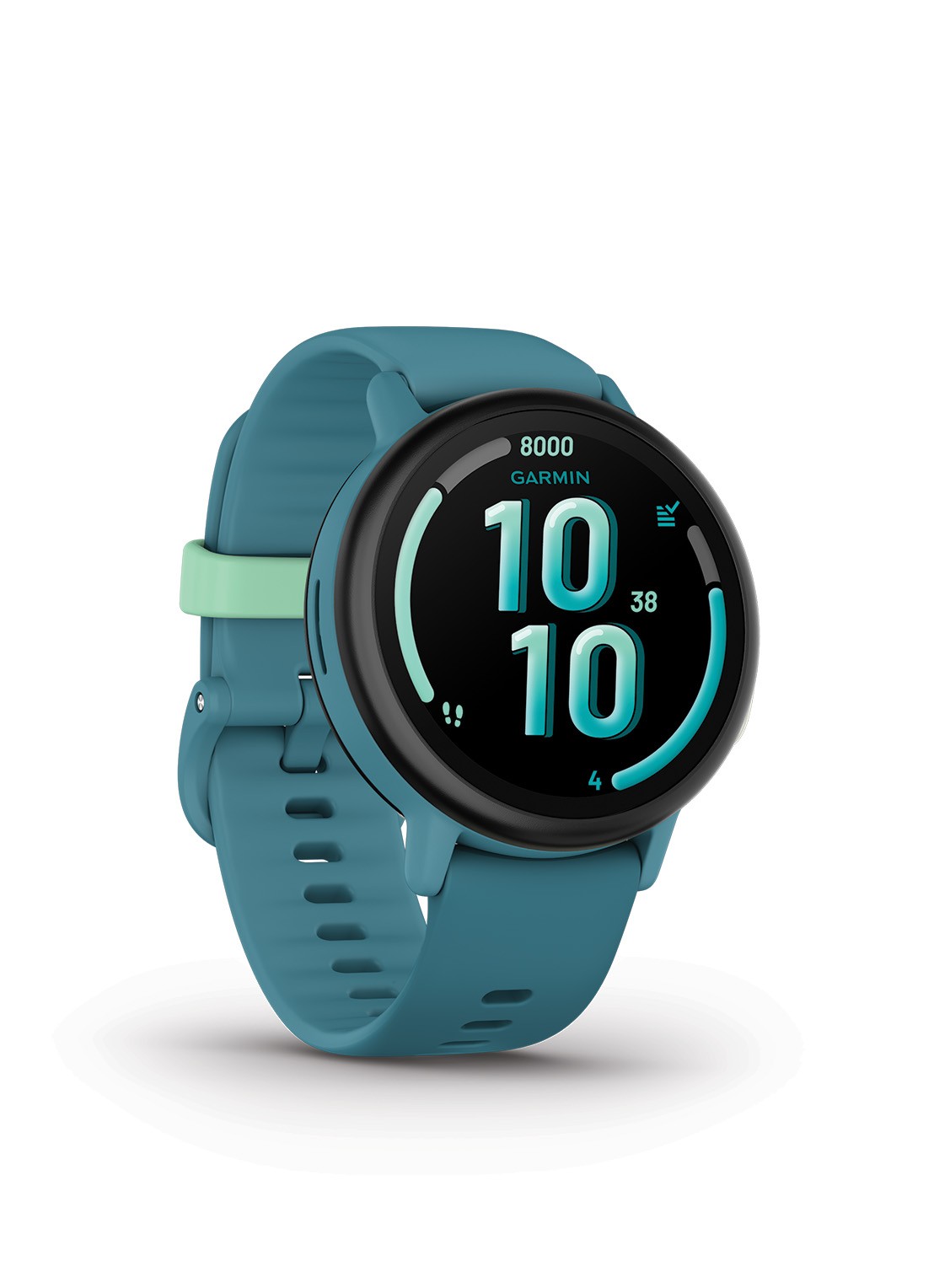 Garmin Bounce 2 smartwatch  - detail 3 turquoise