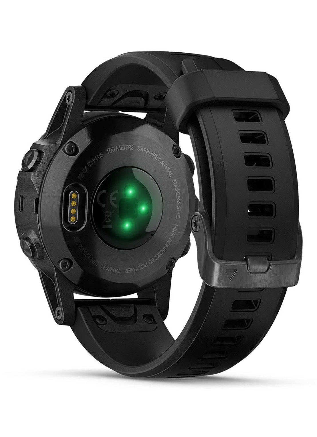 Garmin Fenix 5S Plus Sapphire smartwatch 010-01987-03 - detail 4 zwart