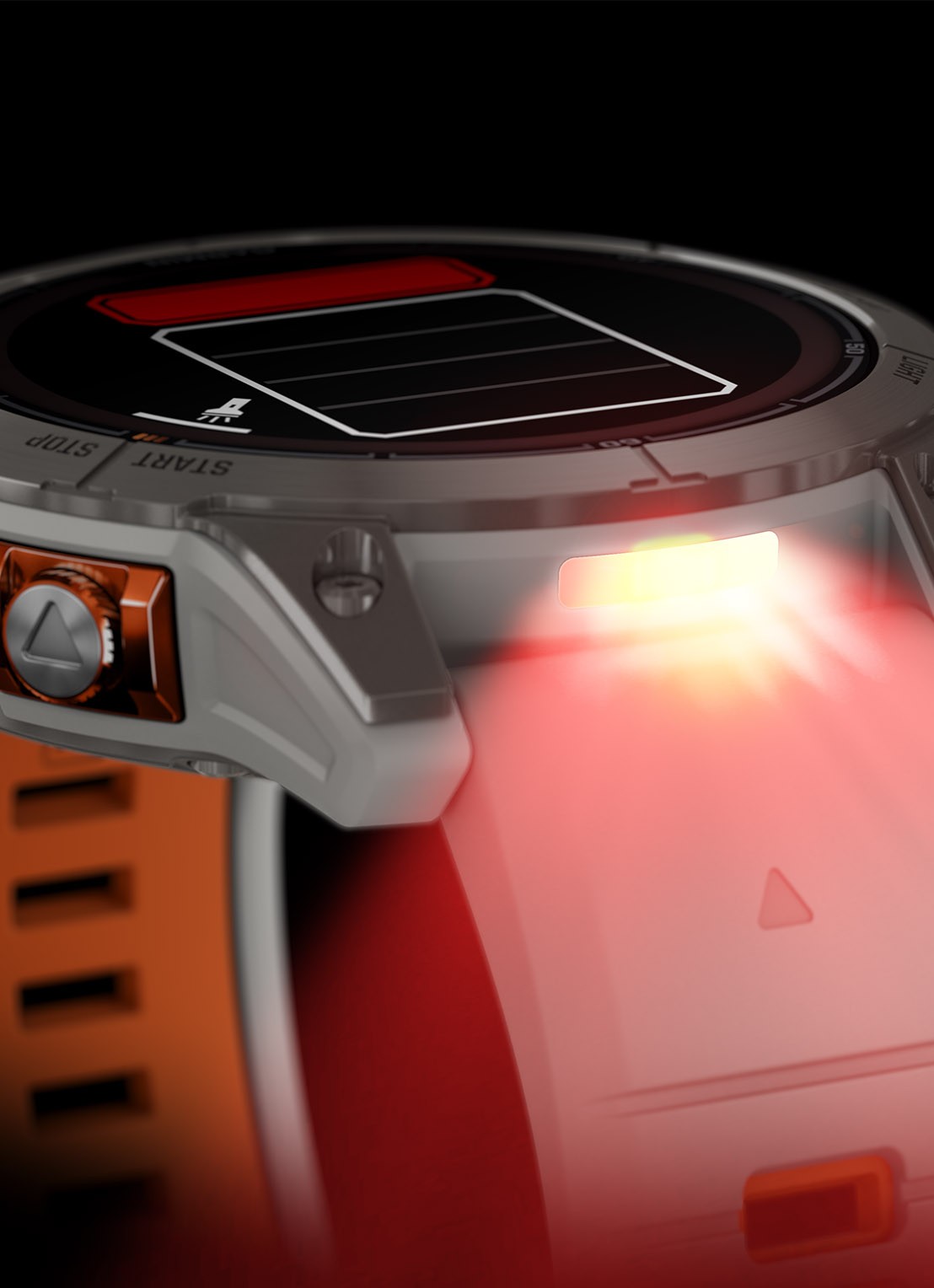 Garmin Fenix 7 Pro Sapphire Solar horloge 47 mm met saffierglas - detail 5 grijs