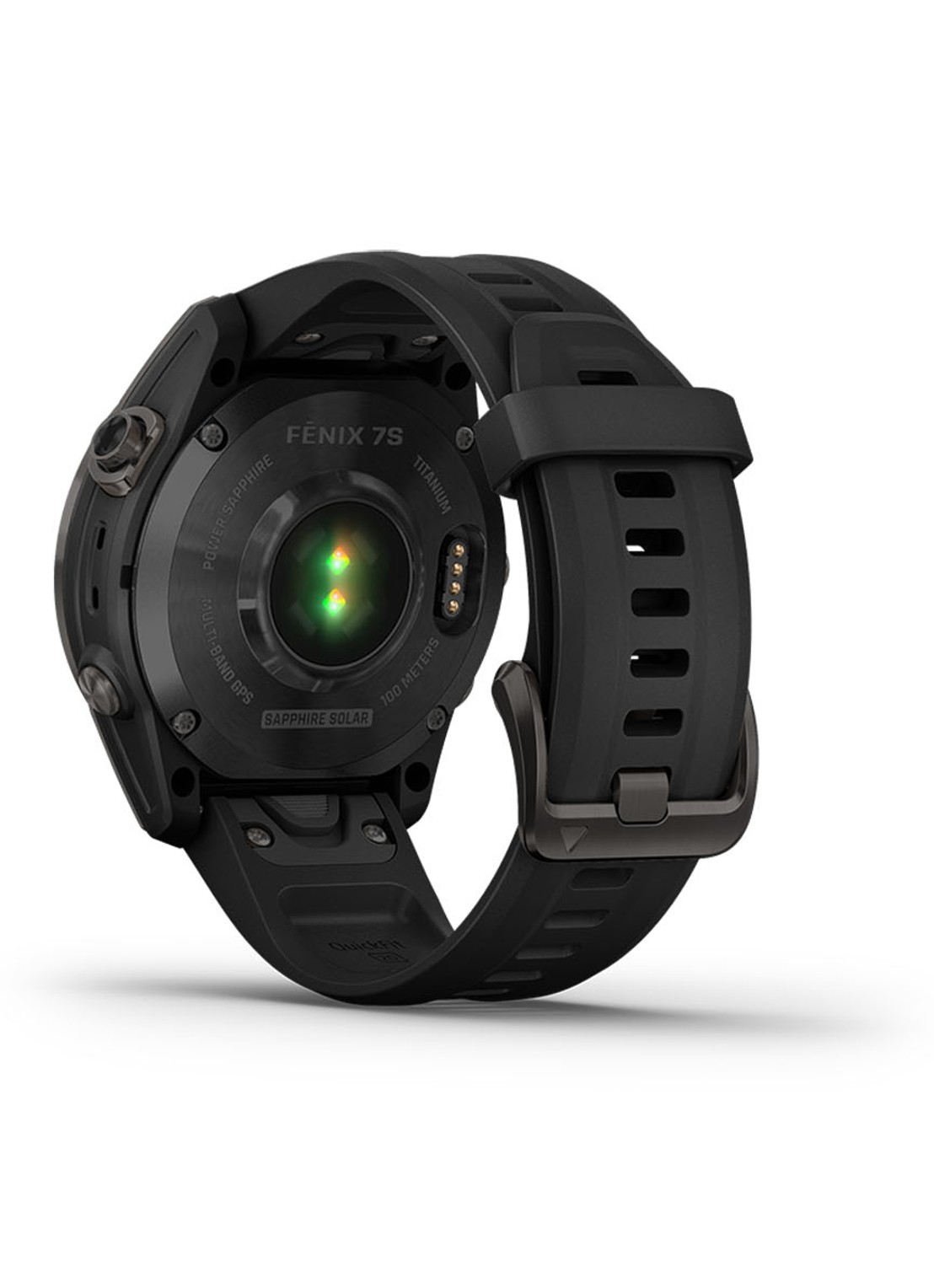 Garmin Fenix 7S Sapphire Solar smartwatch 42 mm - detail 5 antraciet