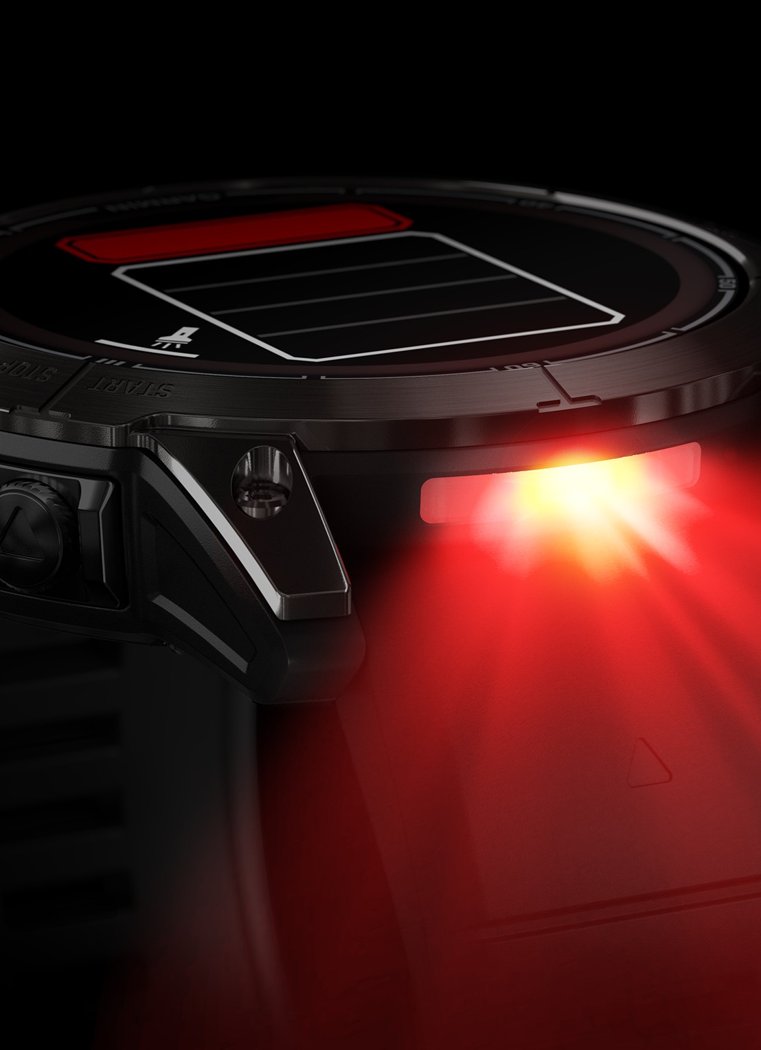 Garmin Fenix 7X Pro Sapphire Solar horloge 51 mm met saffierglas - detail 5 zwart