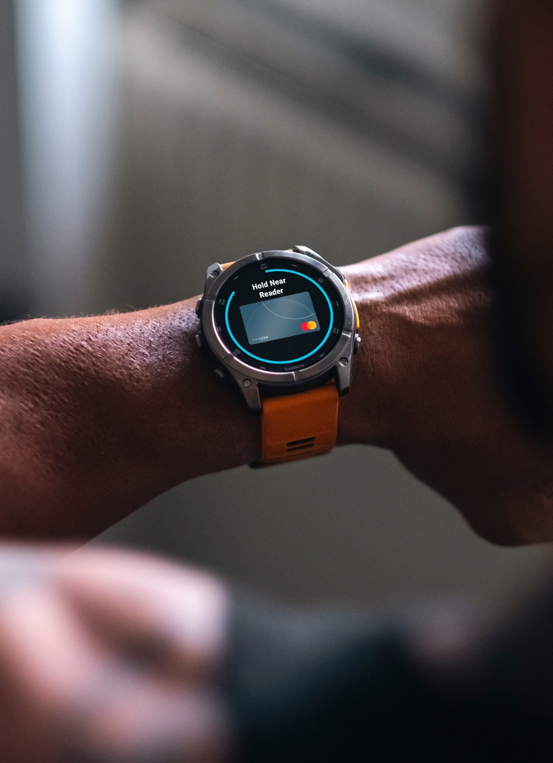 Garmin Fenix 8 47mm, AMOLED, saffier - voorkant 4 antraciet