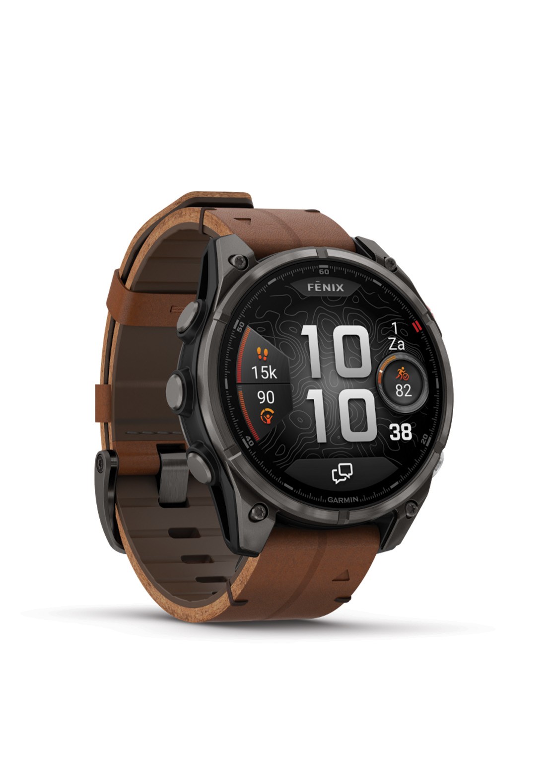 Garmin Fenix 8 Pro LTE smartwatch 47 mm, Saffierglas - detail 3 zwart