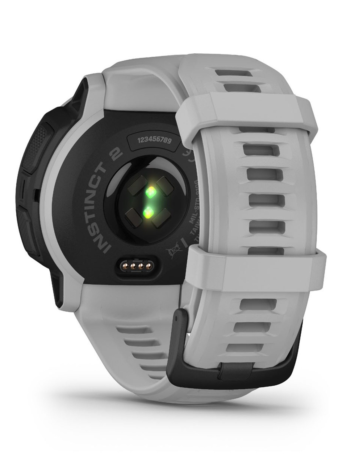Garmin Instinct 2 Solar smartwatch 45 mm - voorkant 6 grijs