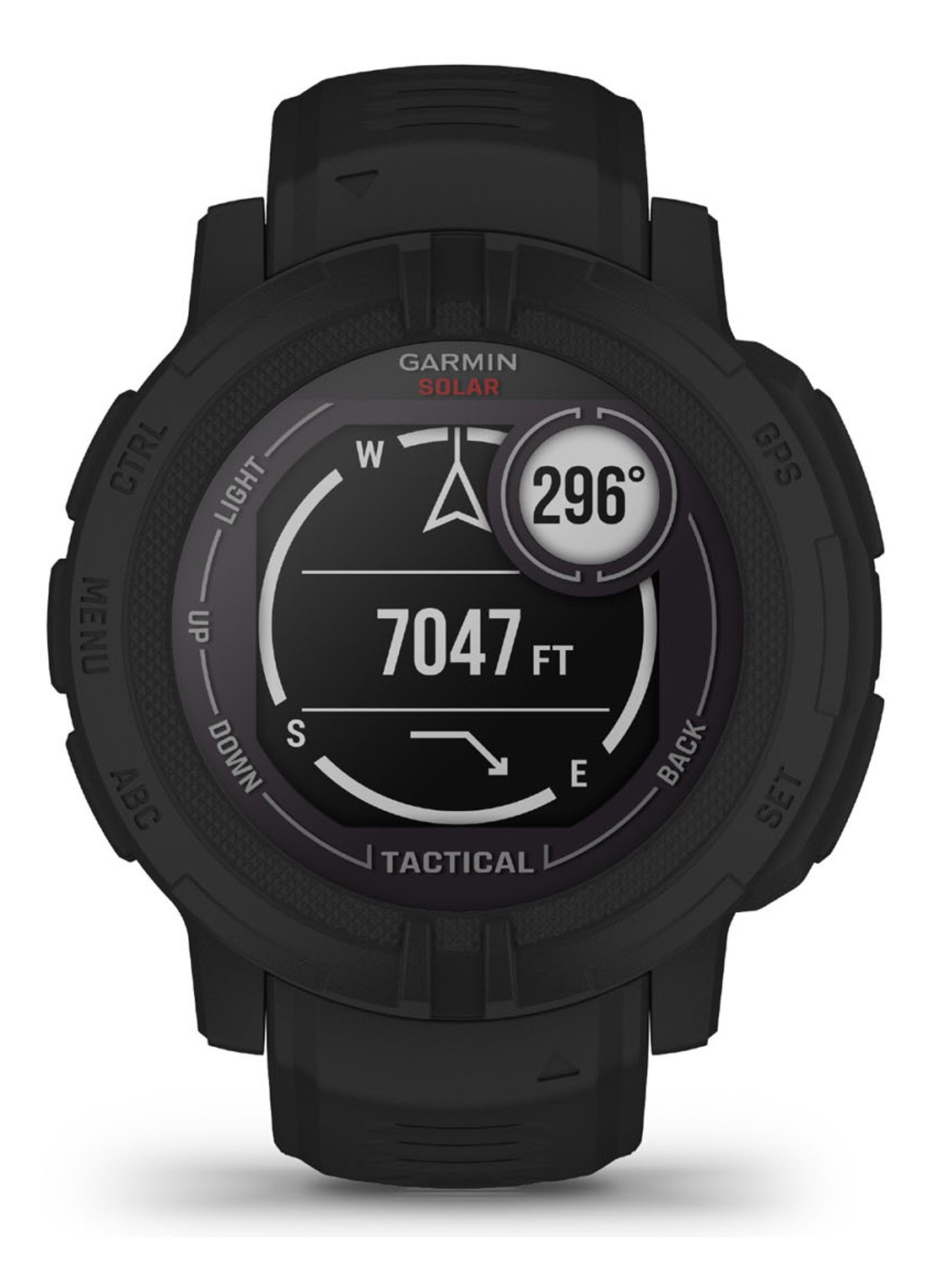 Garmin Instinct 2 Solar smartwatch 45 mm - detail 6 zwart