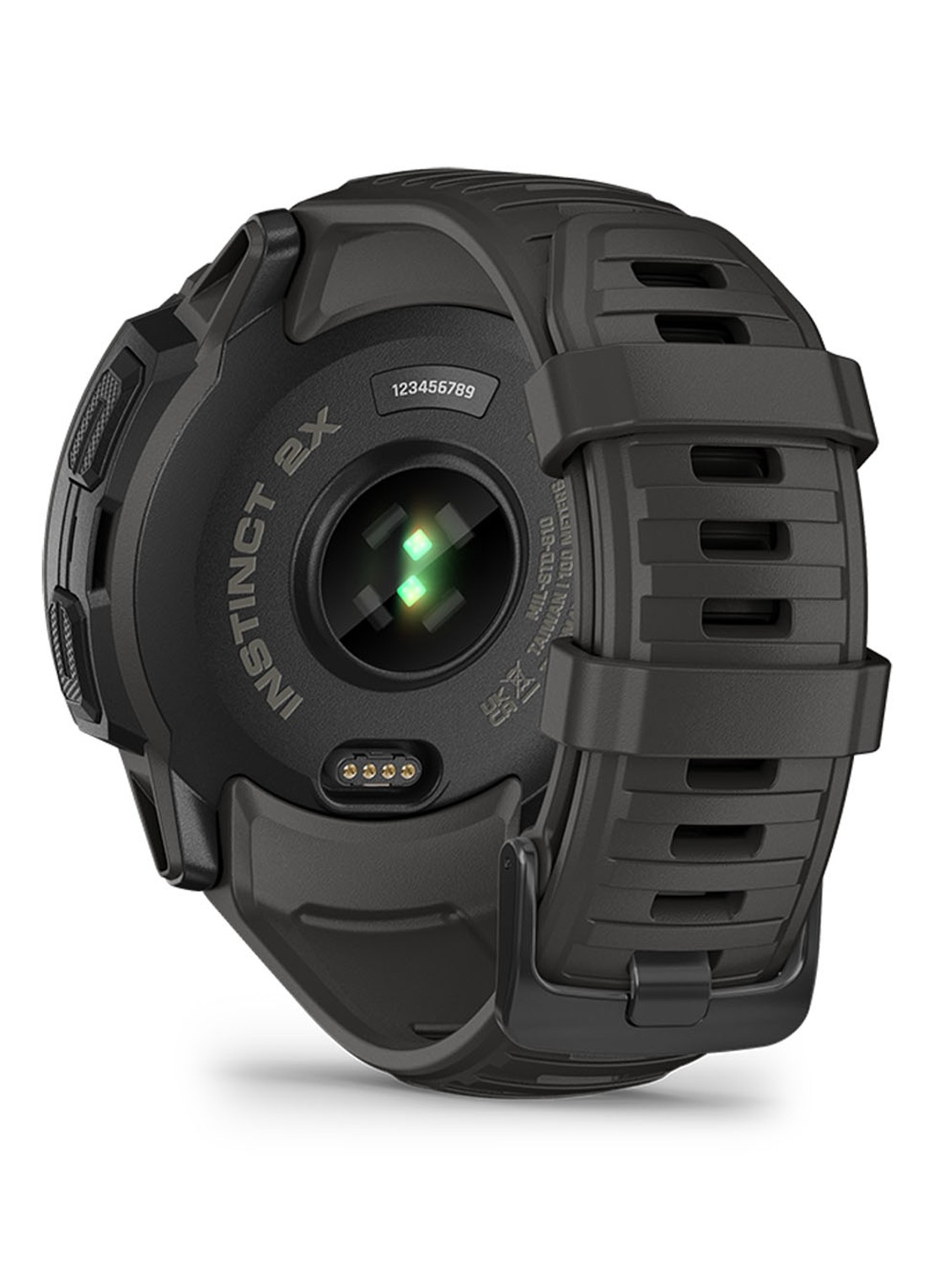 Garmin Instinct 2X Solar smartwatch 50 mm - detail zwart