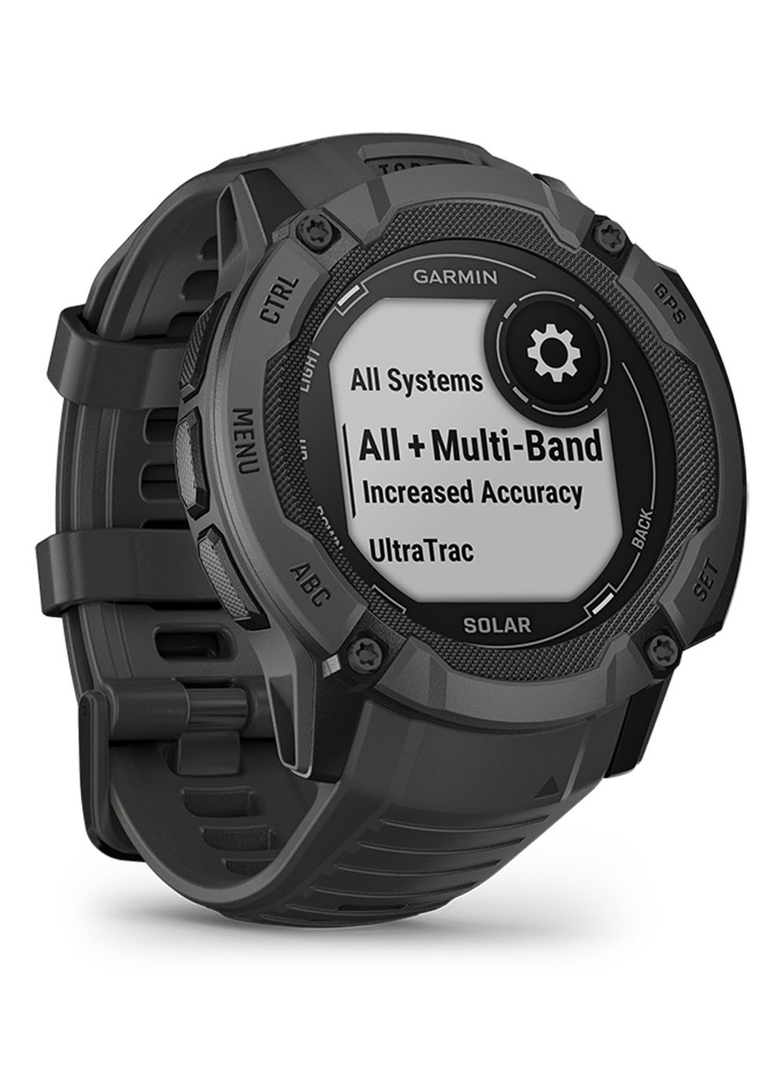 Garmin Instinct 2X Solar smartwatch 50 mm - detail 2 zwart