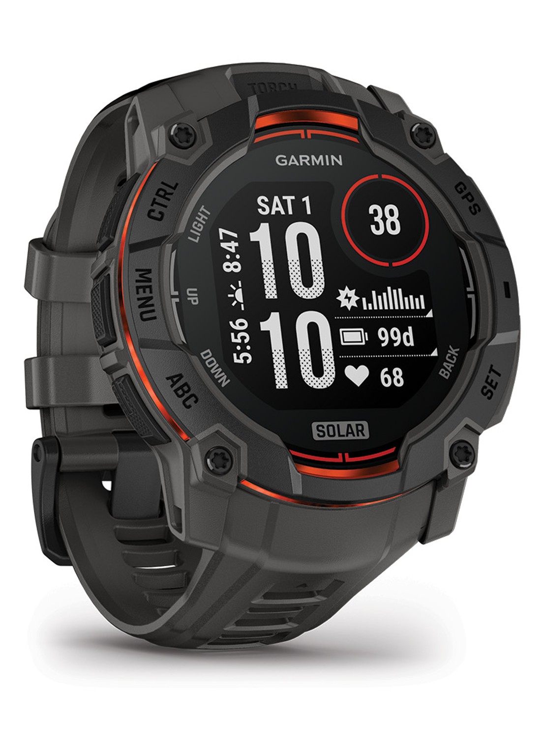 Garmin Instinct 3 smartwatch 50 mm - detail 2 zwart