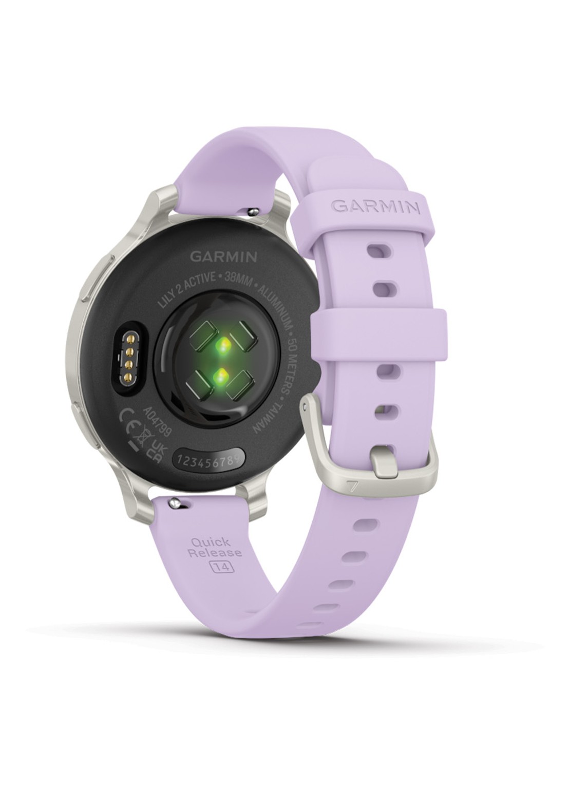 Garmin Lily 2 Active smartwatch - detail 5 lila