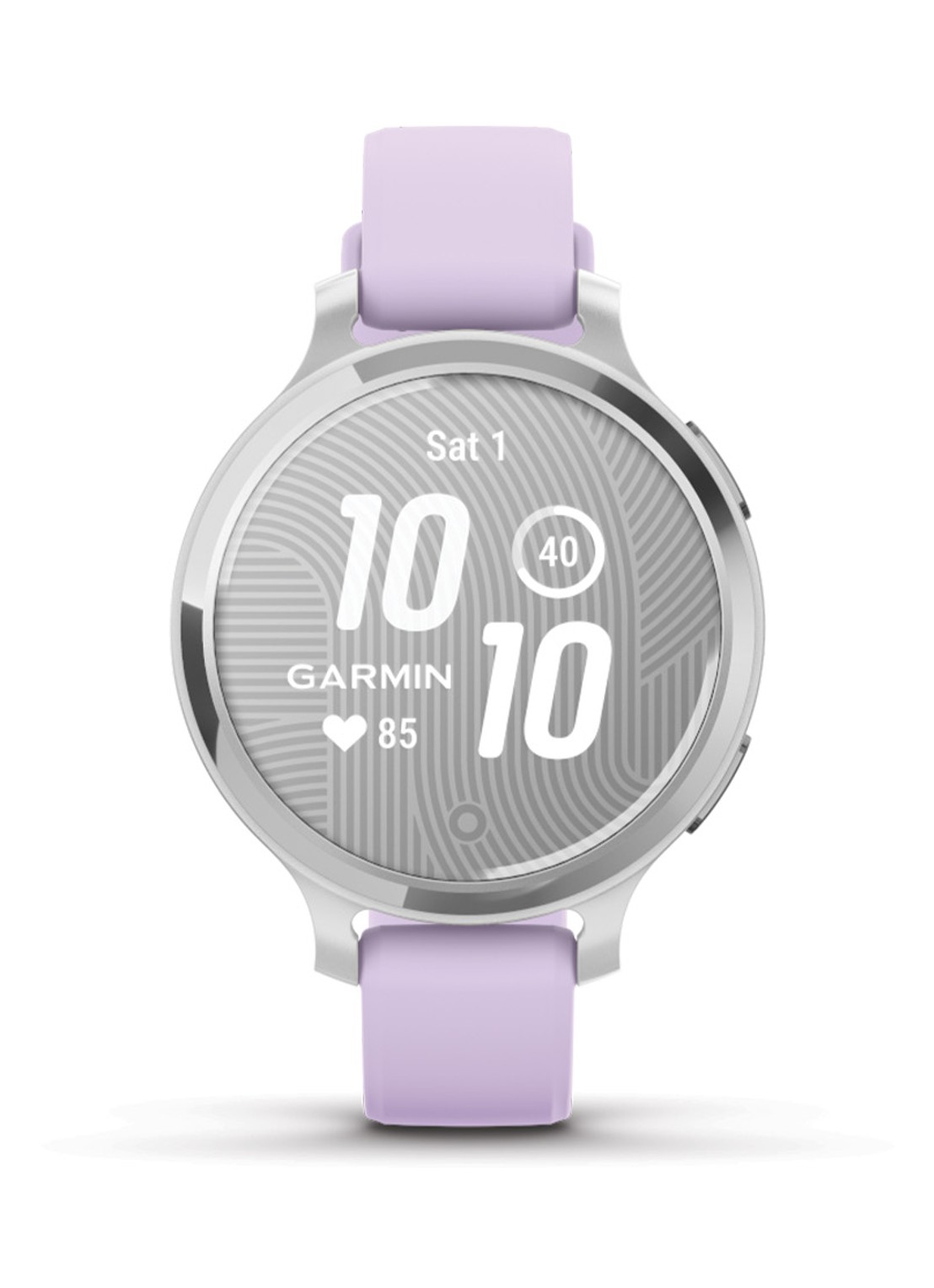 Garmin Lily 2 Active smartwatch - voorkant lila